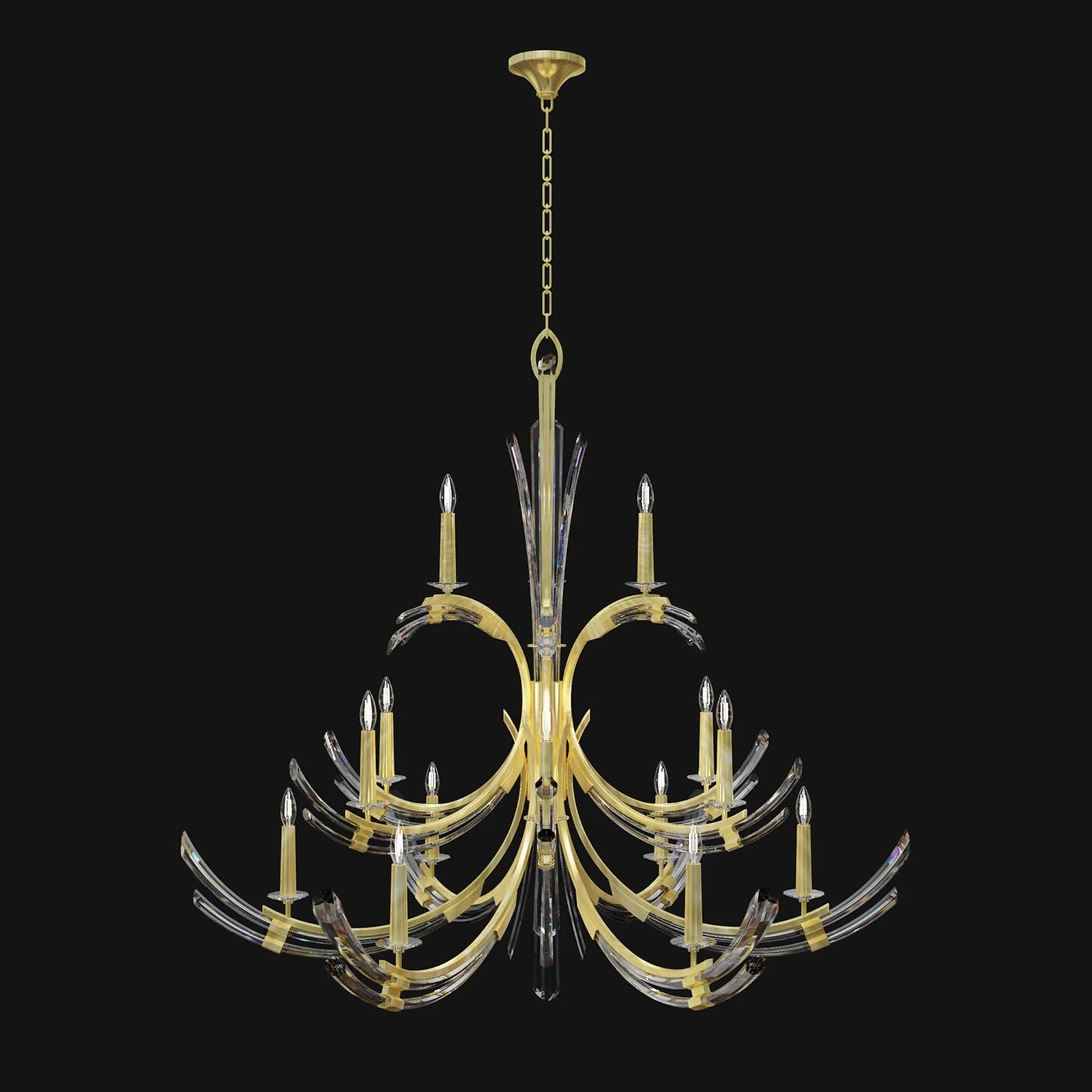 Fine Art Trevi 15 Light 56" Round Chandelier - Image 2