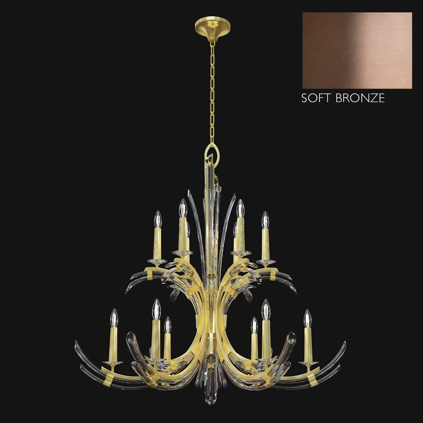 Fine Art Trevi 42" Round Chandelier - Image 3