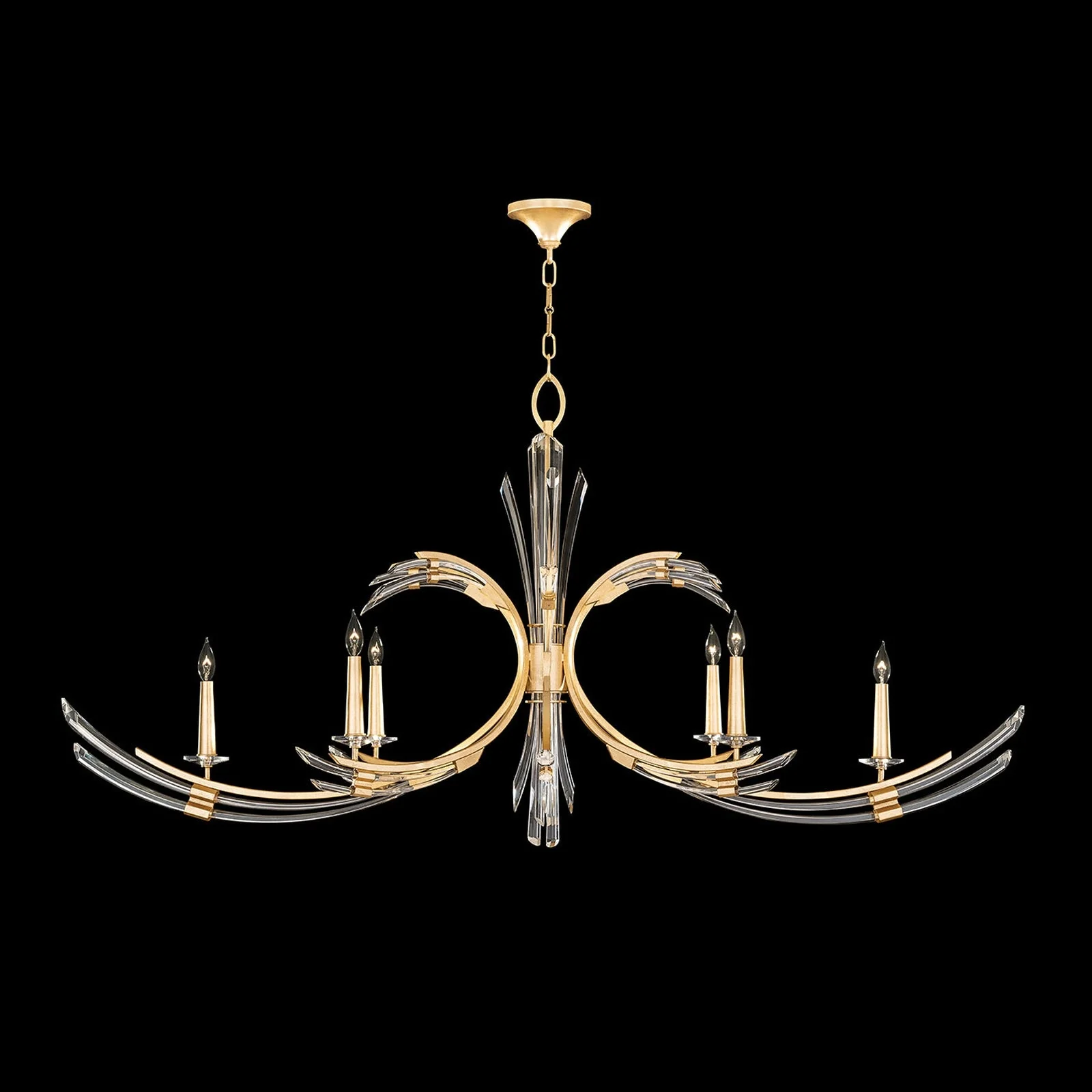 Fine Art Trevi 68" Oblong Chandelier - Image 2