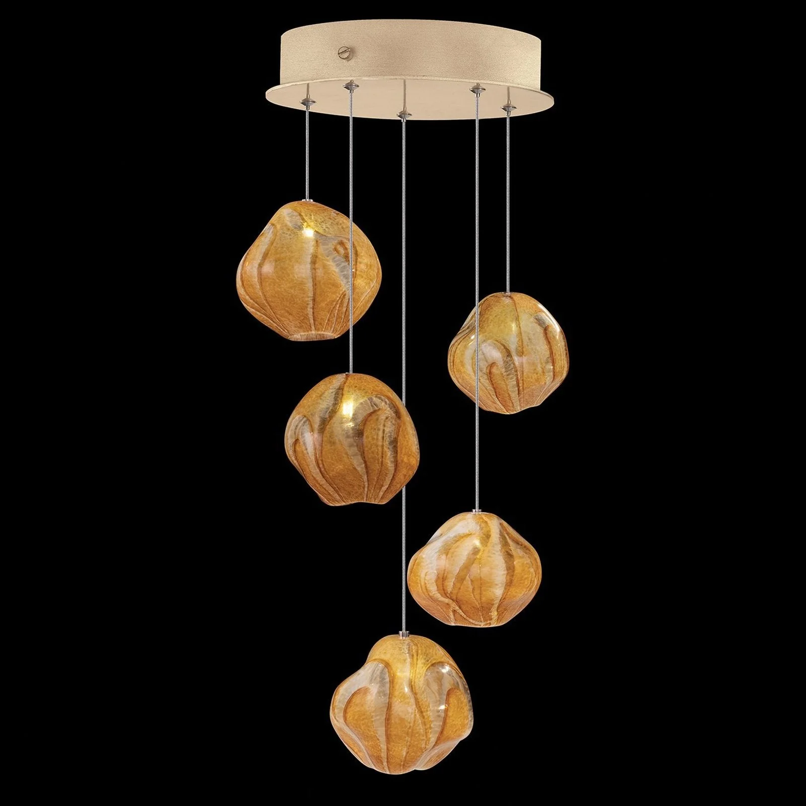 Fine Art Vesta 12" Round Pendant - Image 4