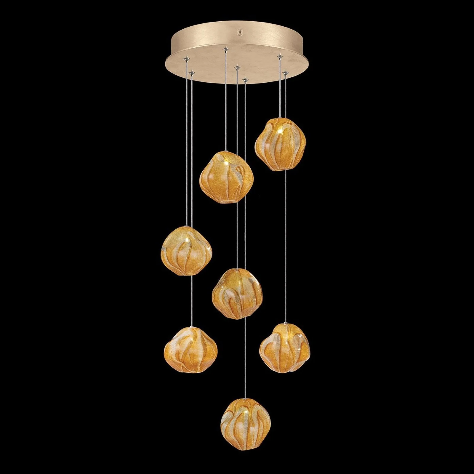 Fine Art Vesta 14" Round Pendant - Image 4