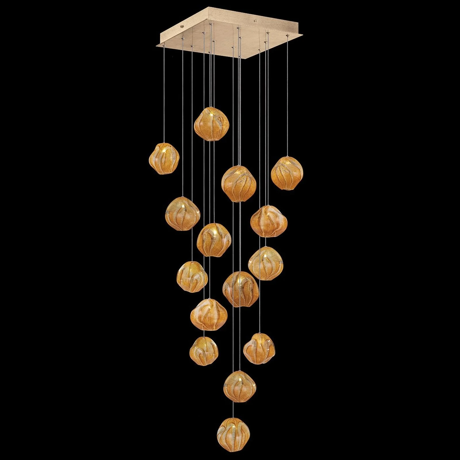 Fine Art Vesta 19" Square Pendant - Image 4
