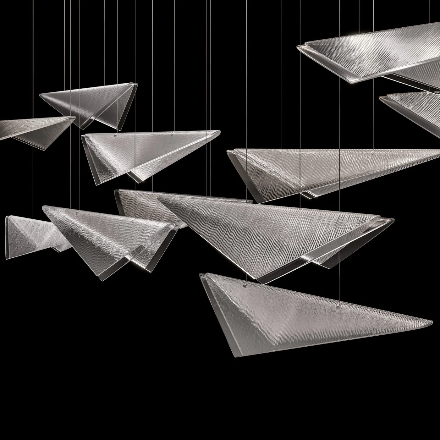 Fine Art Volo 3000 Lumens 58"W Rectangular Pendant - Image 2