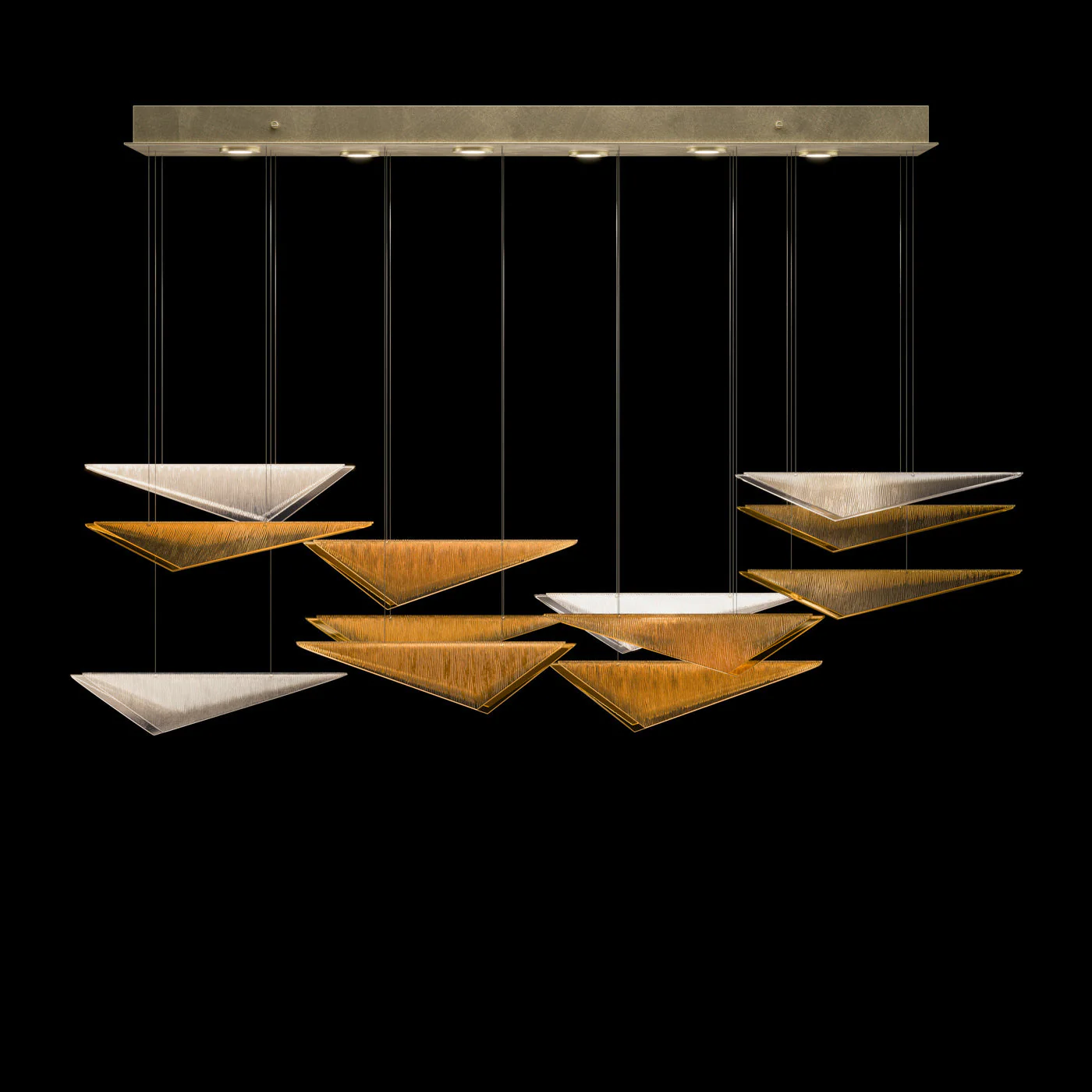 Fine Art Volo 3000 Lumens 58"W Rectangular Pendant - Image 21