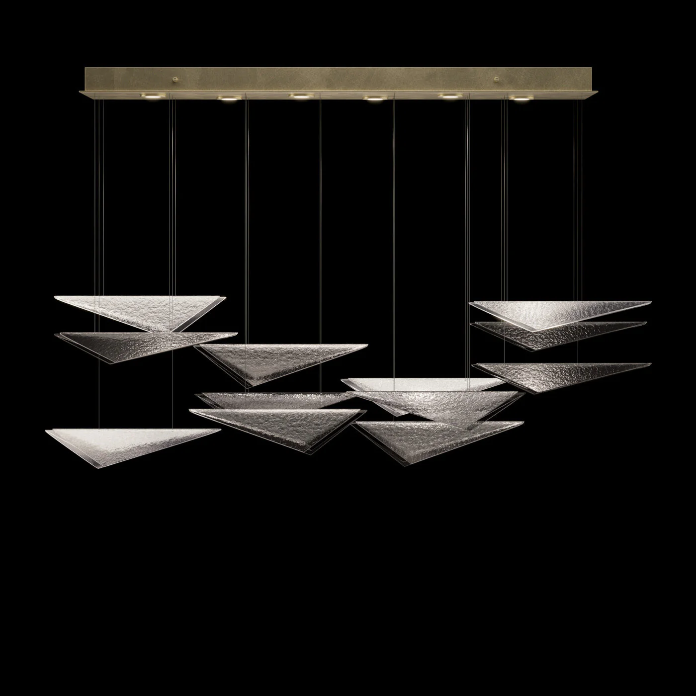 Fine Art Volo 3000 Lumens 58"W Rectangular Pendant - Image 25
