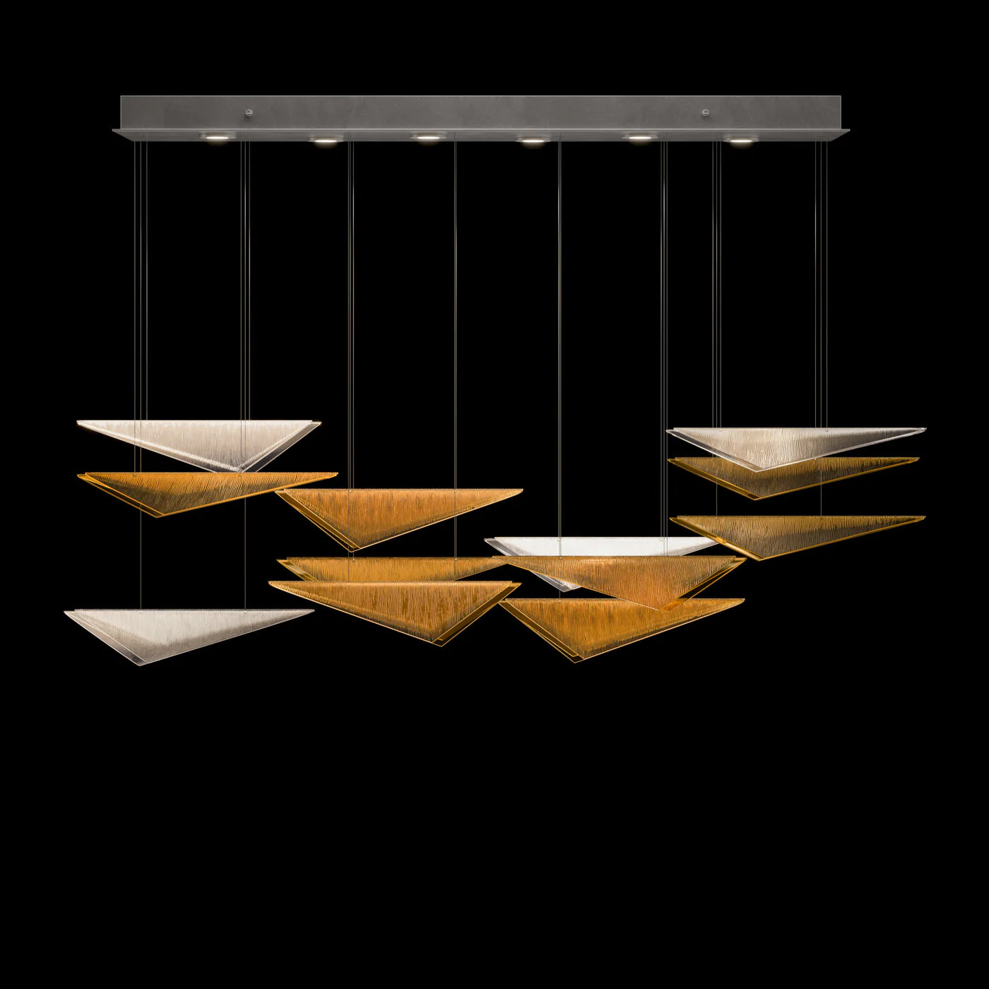 Fine Art Volo 3000 Lumens 58"W Rectangular Pendant - Image 7