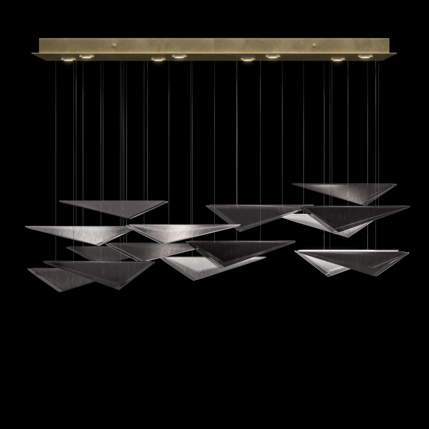 Fine Art Volo 4000 Lumens 58"W Rectangular Pendant - Image 17