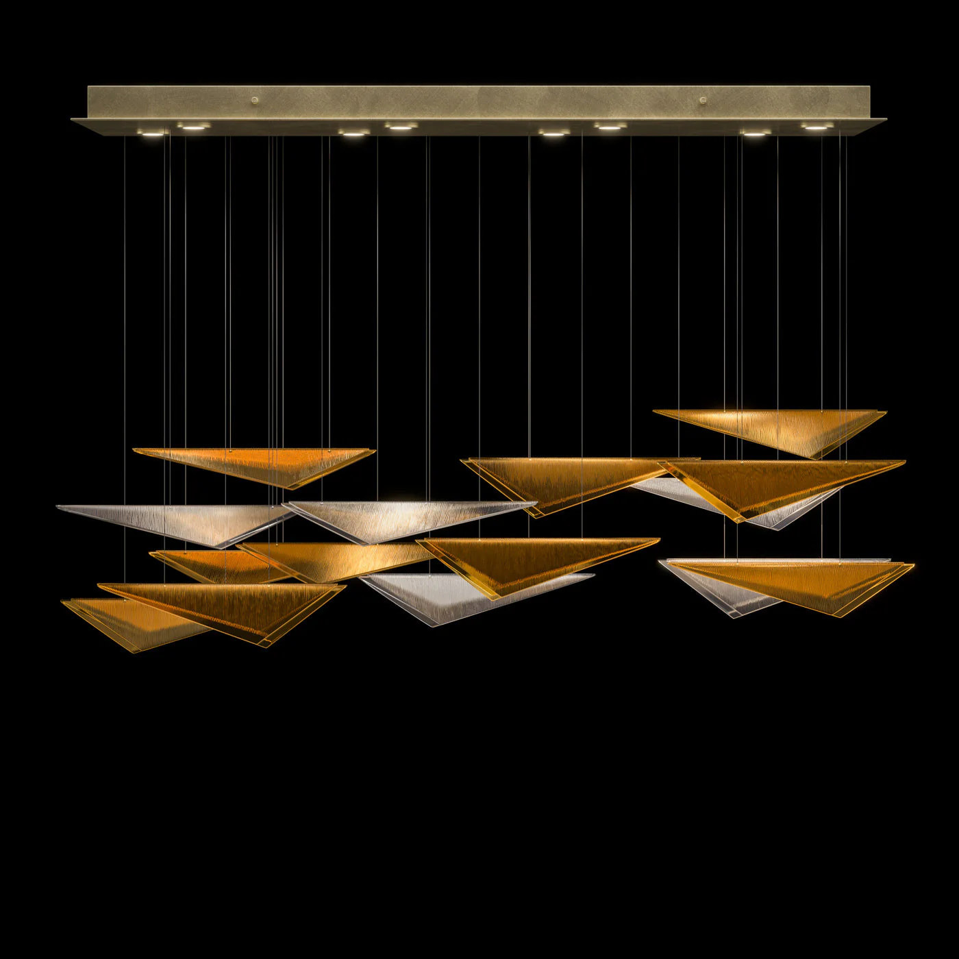 Fine Art Volo 4000 Lumens 58"W Rectangular Pendant - Image 18