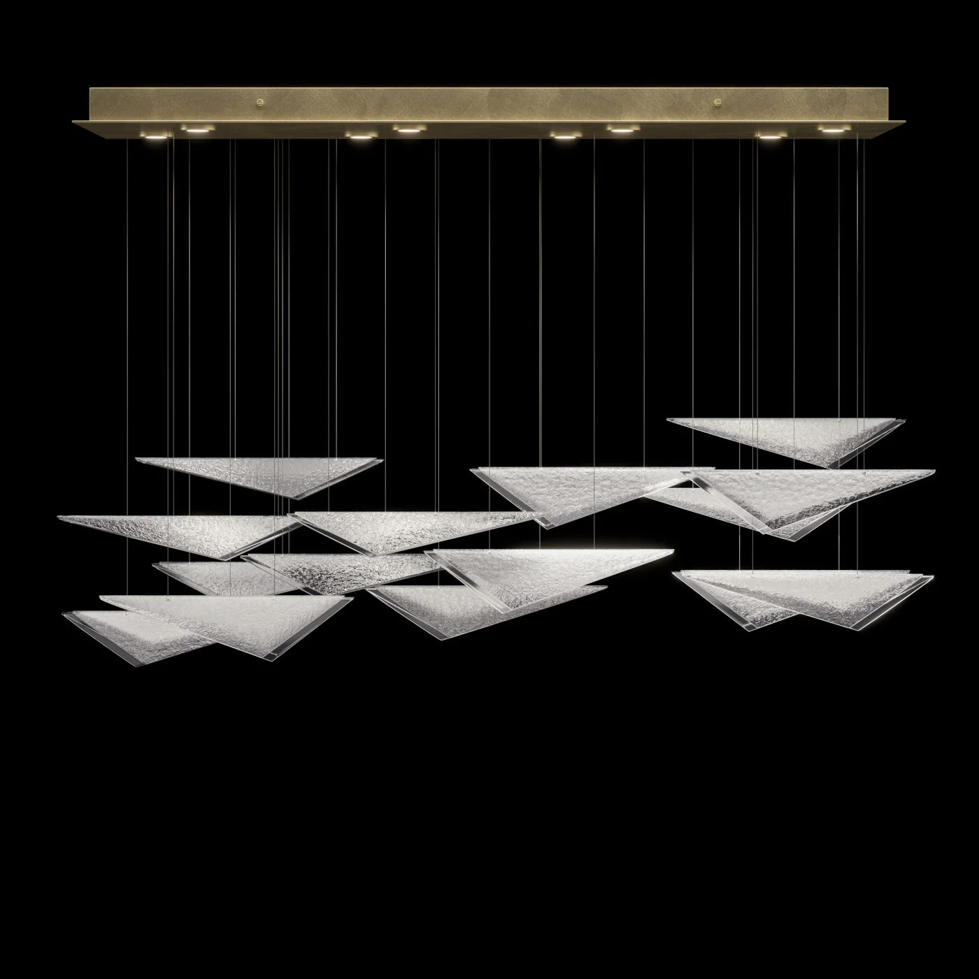 Fine Art Volo 4000 Lumens 58"W Rectangular Pendant - Image 19
