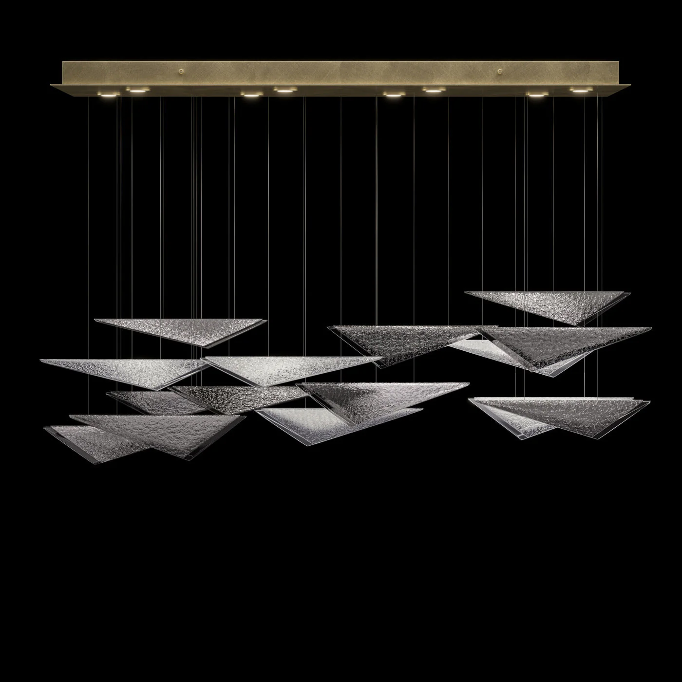 Fine Art Volo 4000 Lumens 58"W Rectangular Pendant - Image 21