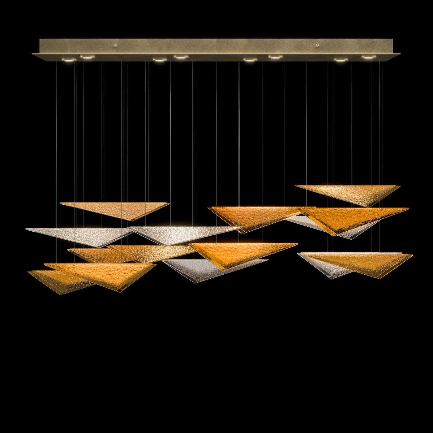 Fine Art Volo 4000 Lumens 58"W Rectangular Pendant - Image 23