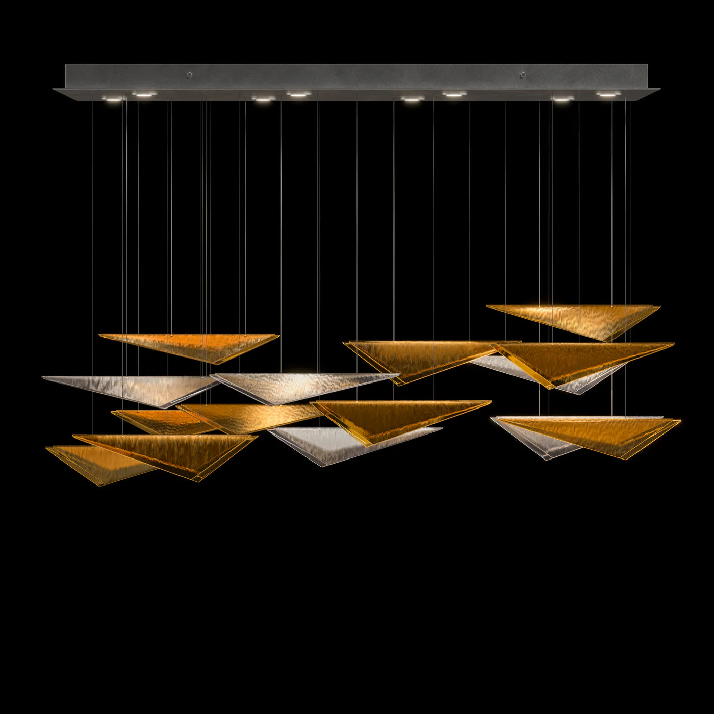 Fine Art Volo 4000 Lumens 58"W Rectangular Pendant - Image 5