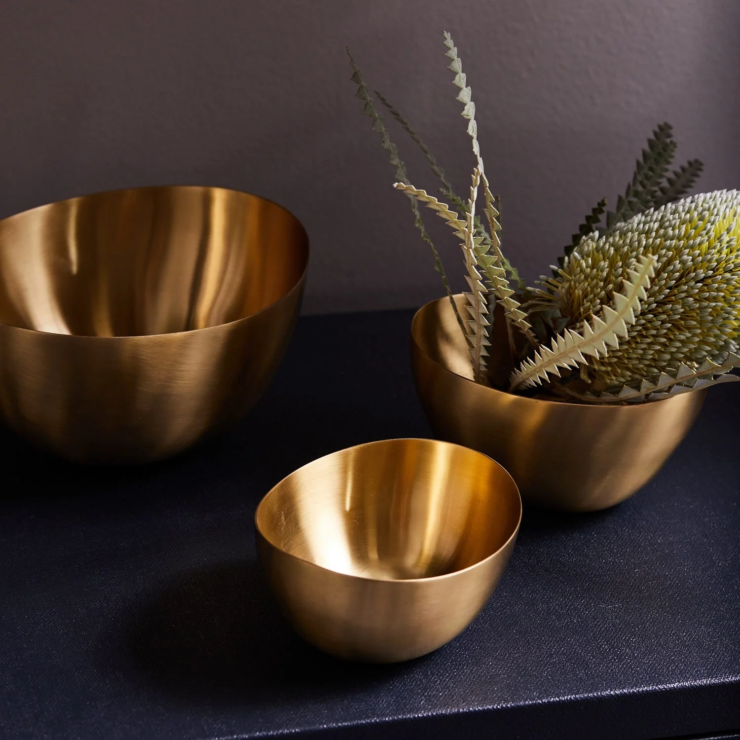 Forba Metal Bowl - Set of 3 - Image 2