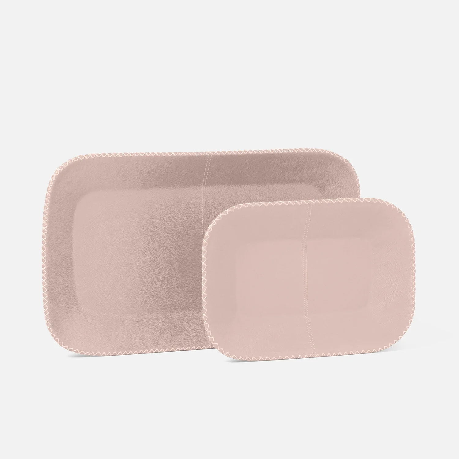 Georgia Leather Tray - Set of 2 - Image 7