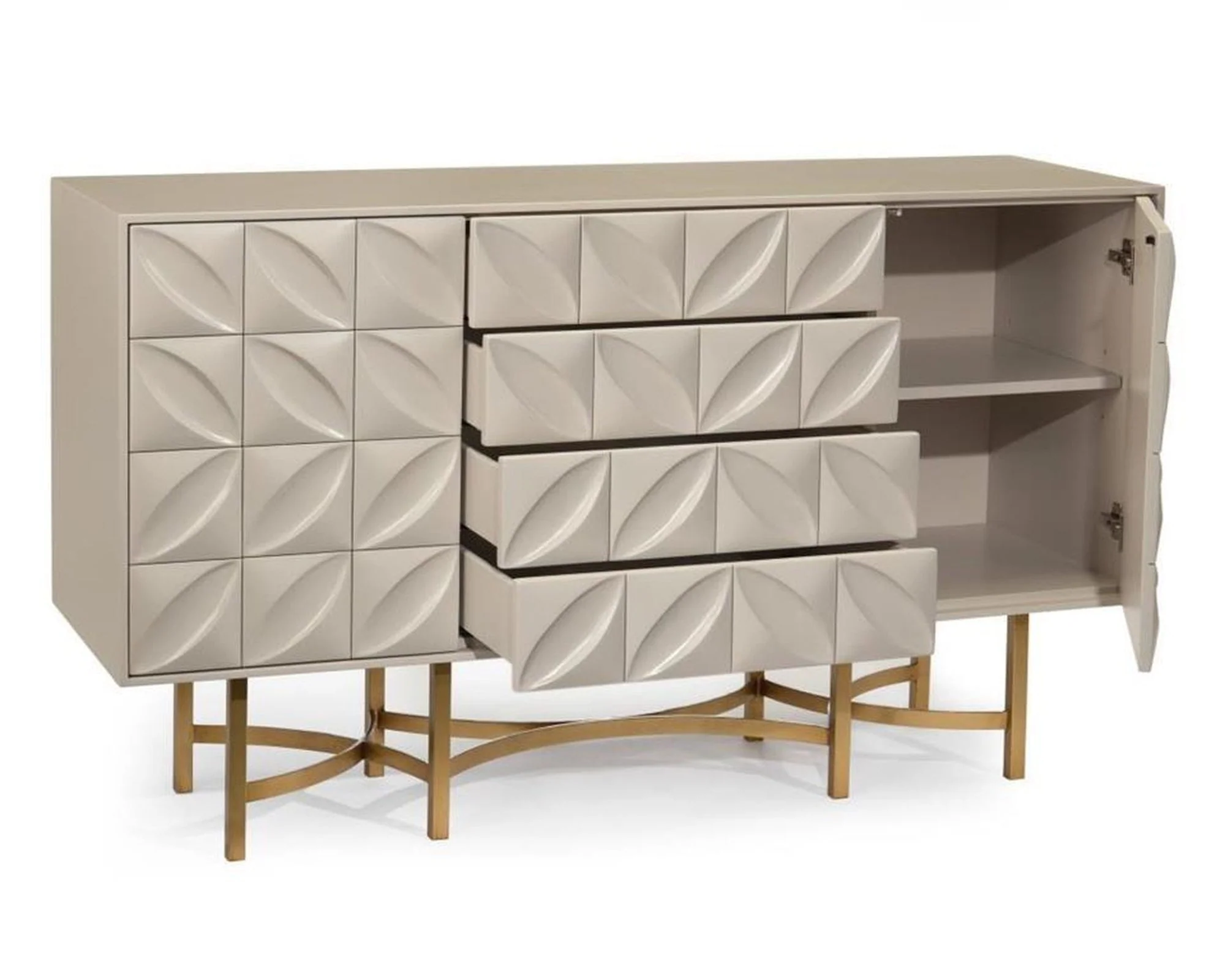 John Richard Ghost White Credenza - Image 2