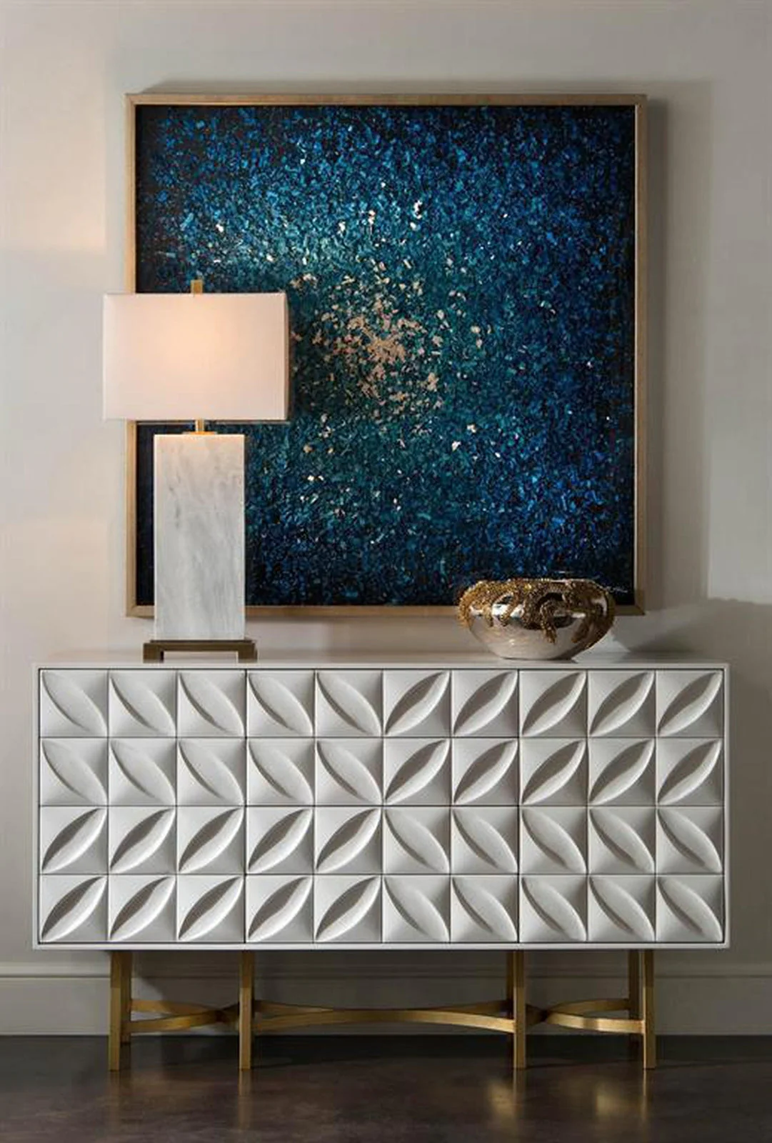 John Richard Ghost White Credenza - Image 4