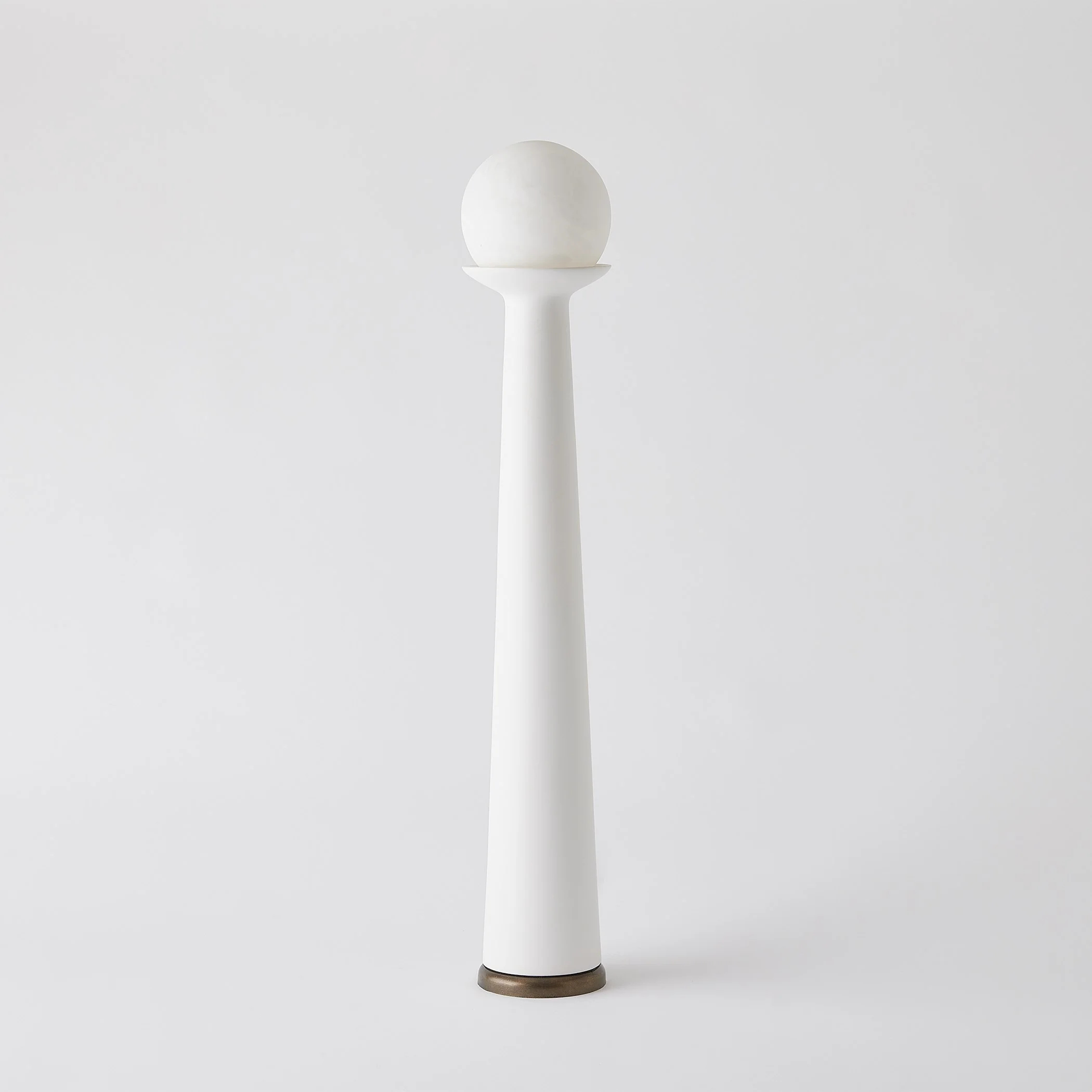 Global Views Alabaster Bulb Tower Lamp - Image 2