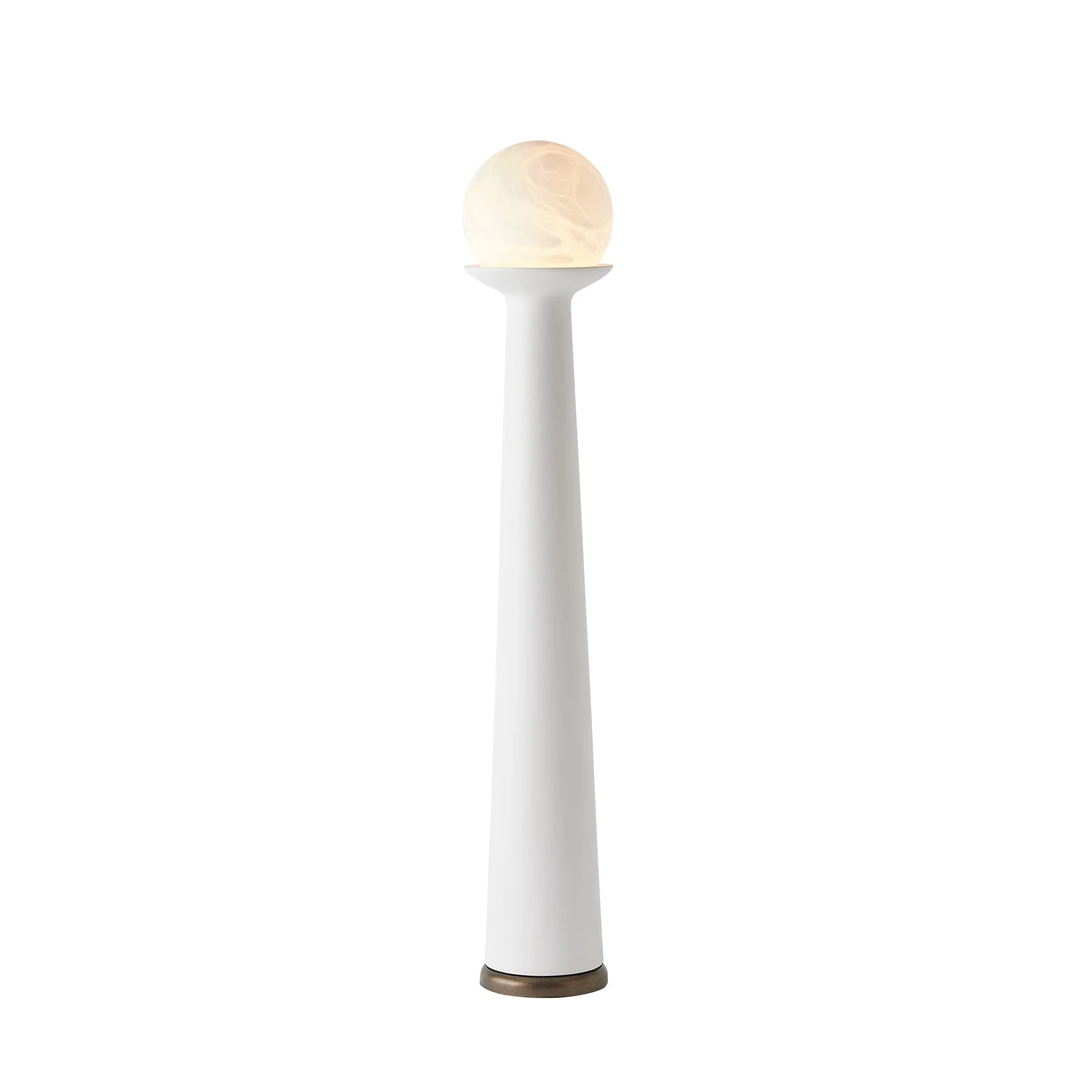 Global Views Alabaster Bulb Tower Lamp - Image 6