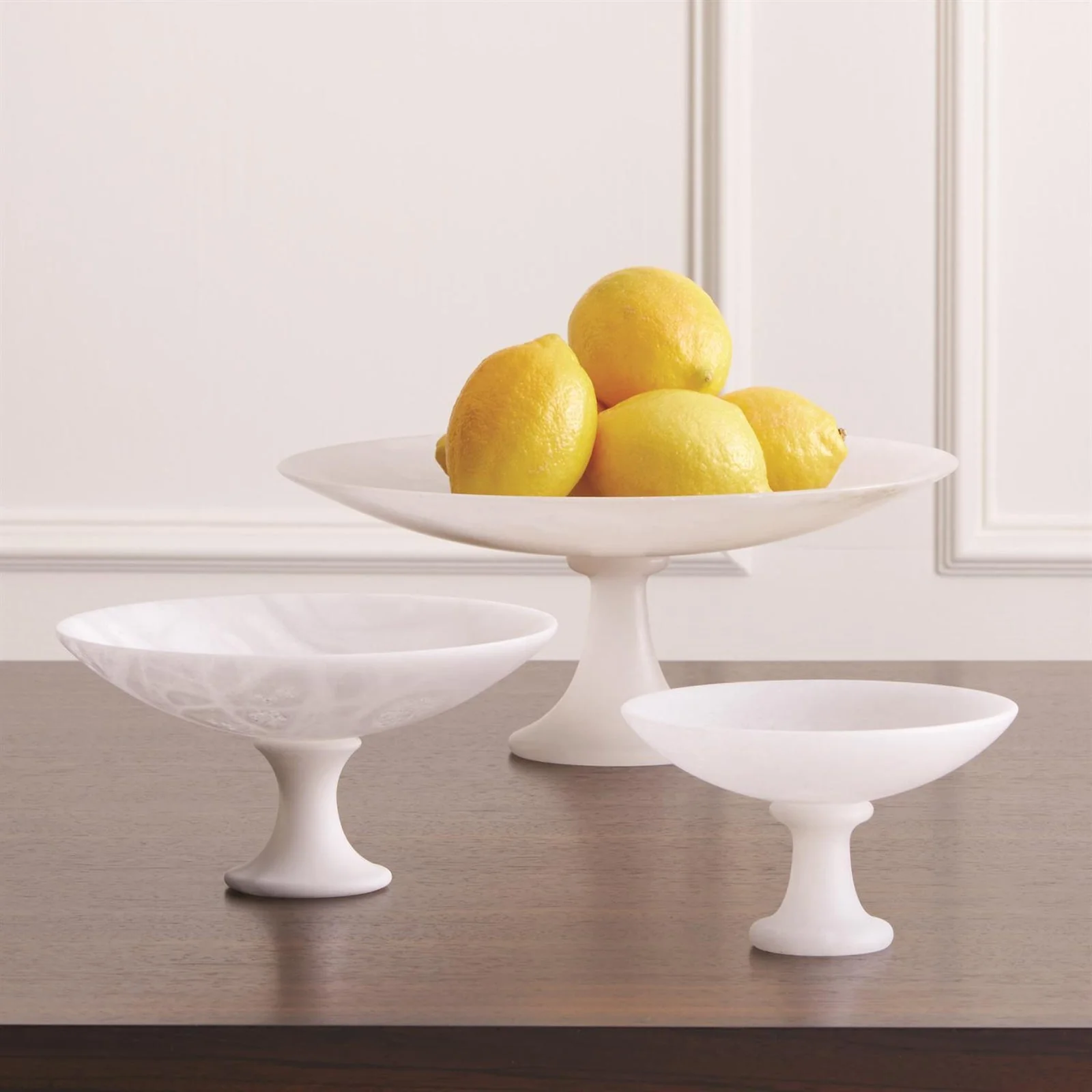 Global Views Alabaster Compote - Image 5