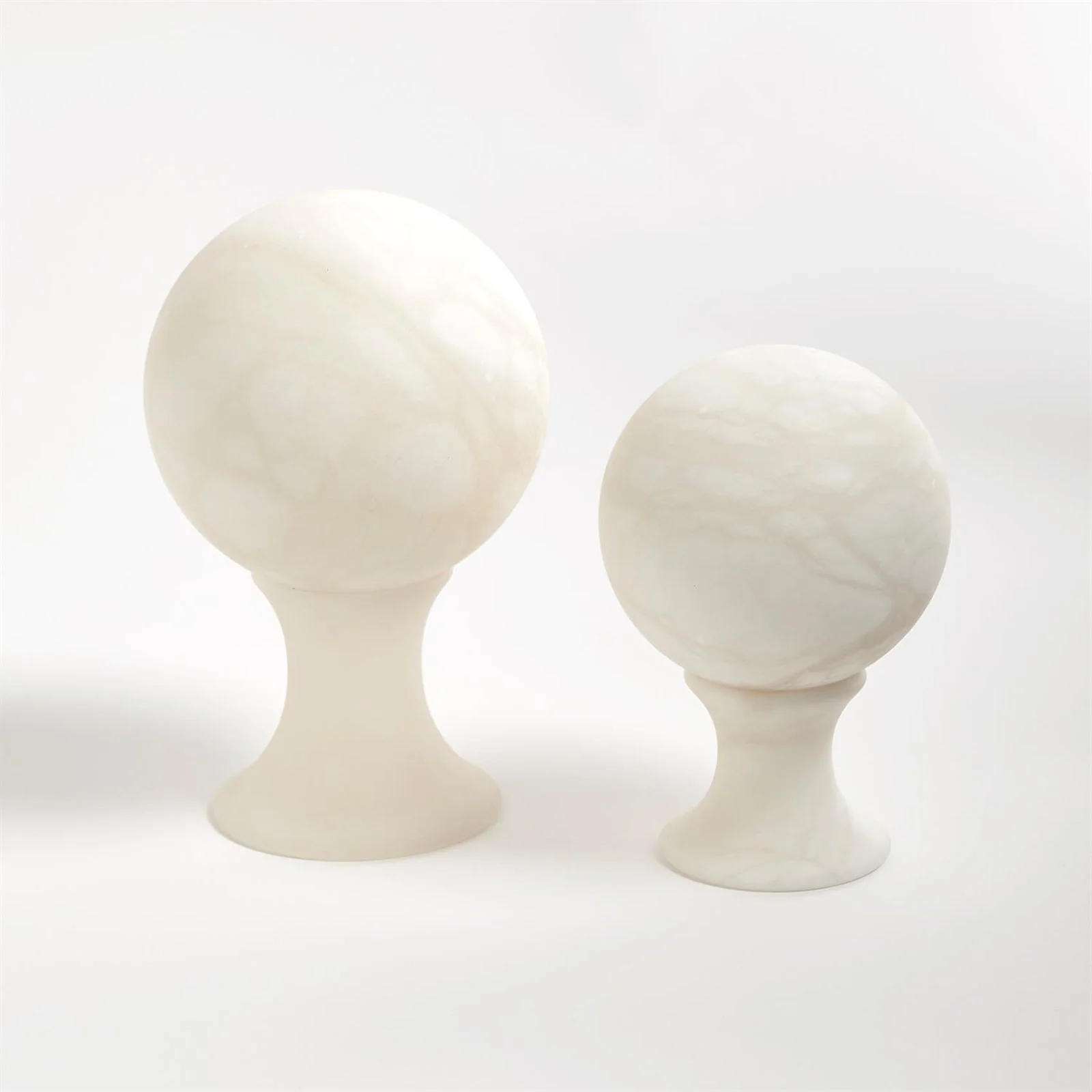 Global Views Alabaster Sphere Stand - Image 3