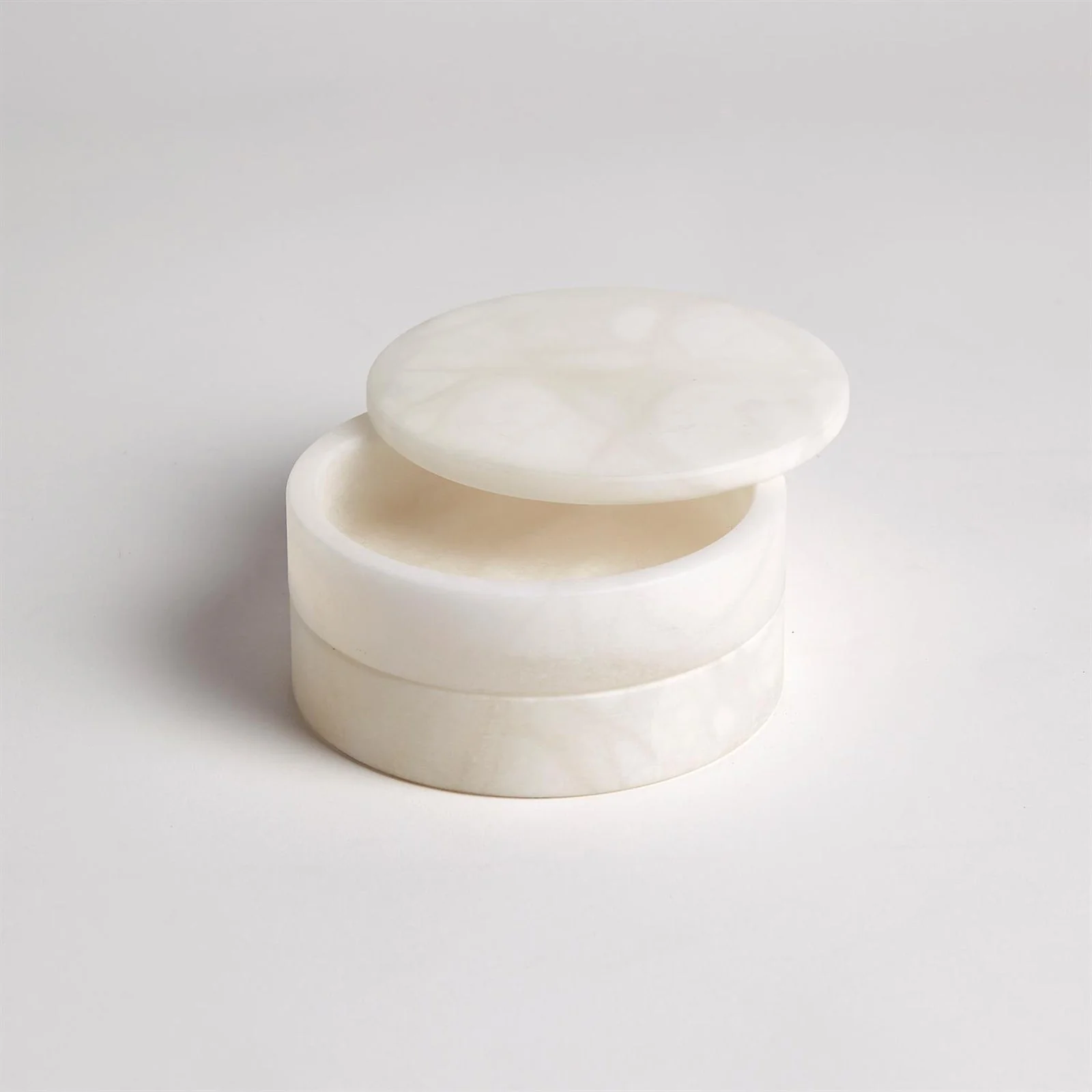 Global Views Alabaster Swivel Box - Image 14