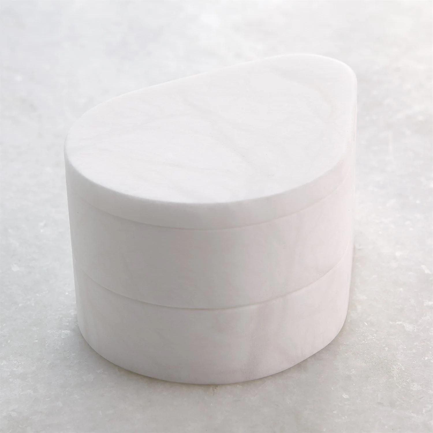 Global Views Alabaster Teardrop Double Box Swivel - Image 14
