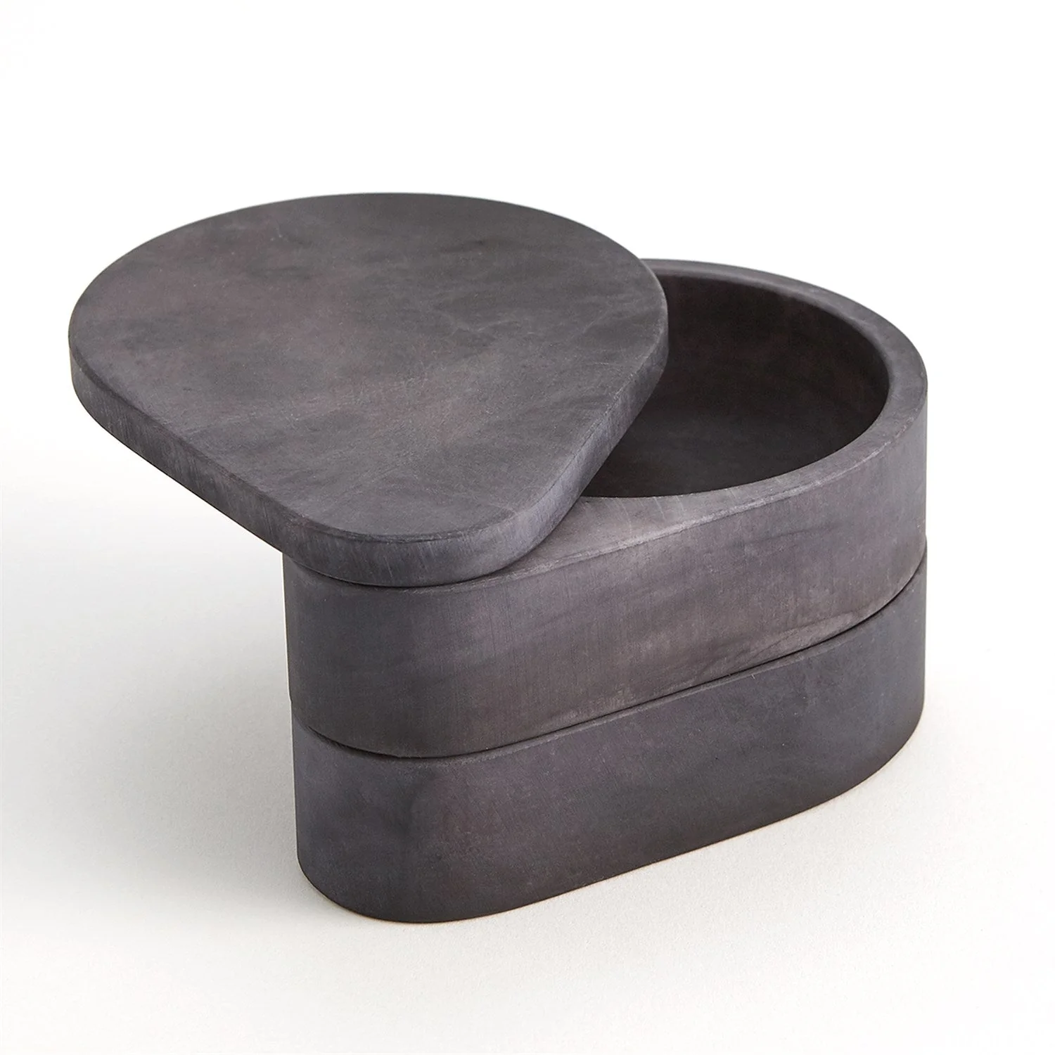 Global Views Alabaster Teardrop Double Box Swivel - Image 16