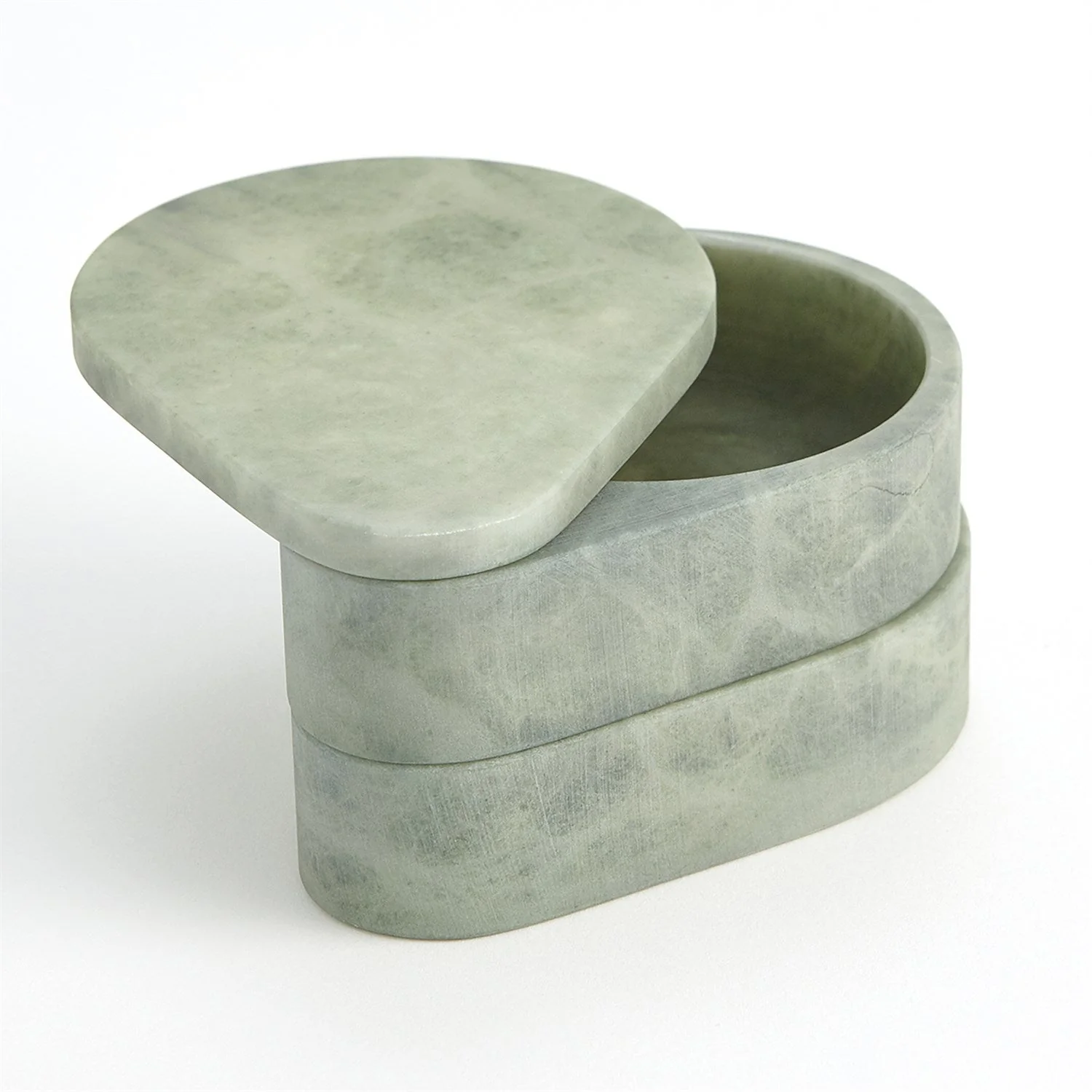Global Views Alabaster Teardrop Double Box Swivel - Image 3