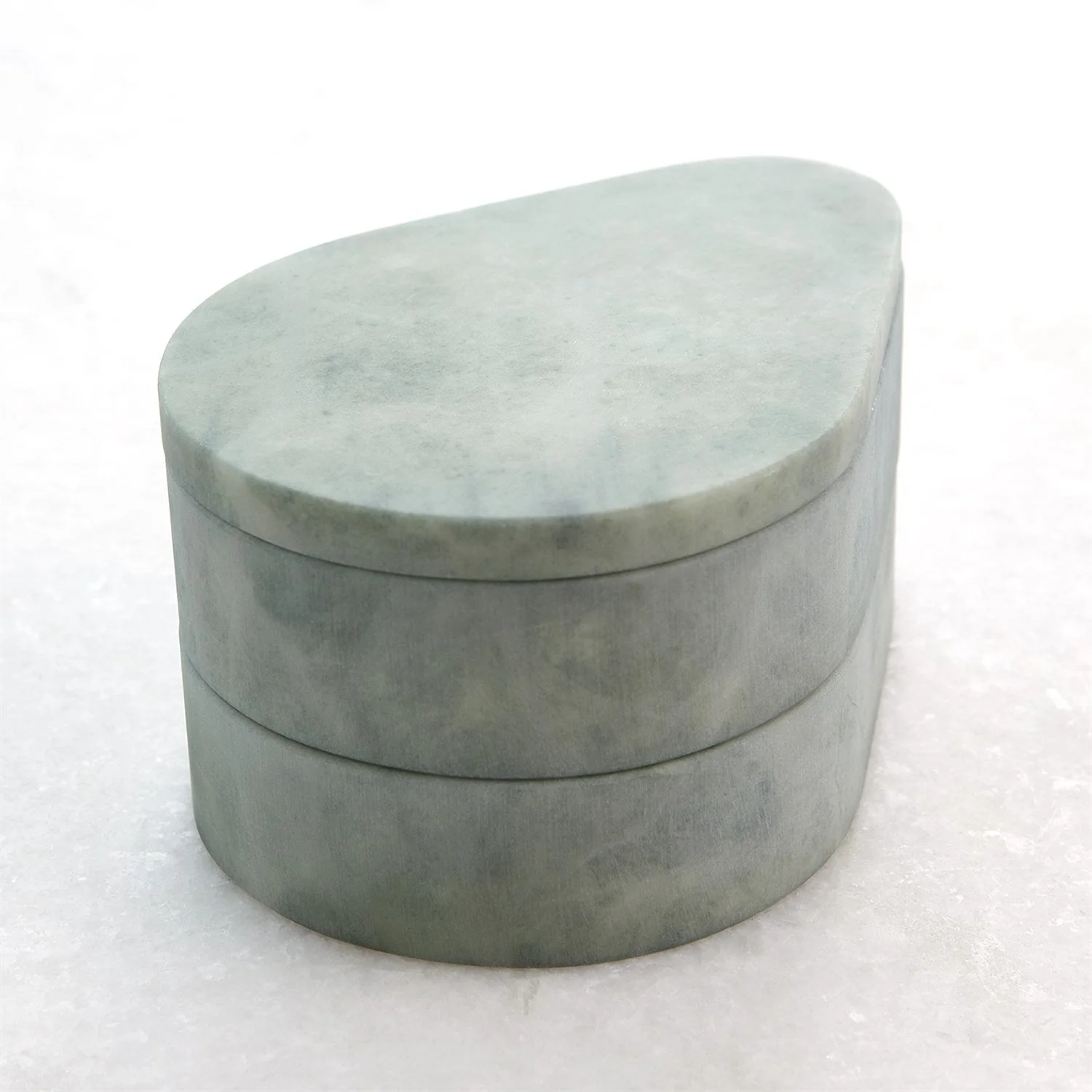 Global Views Alabaster Teardrop Double Box Swivel - Image 6