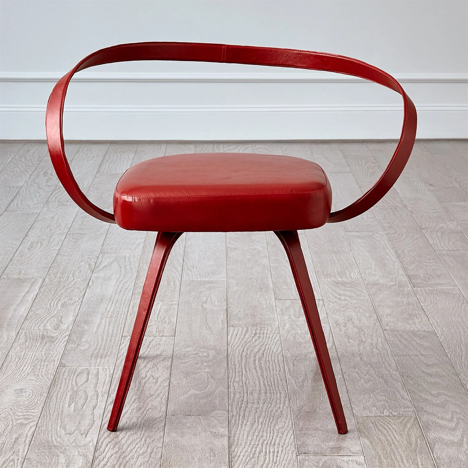 Global Views All Leather Chair - Image 10