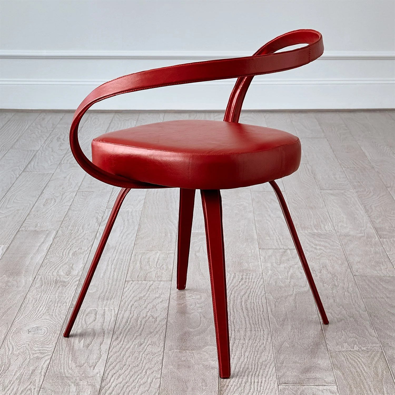 Global Views All Leather Chair - Image 11
