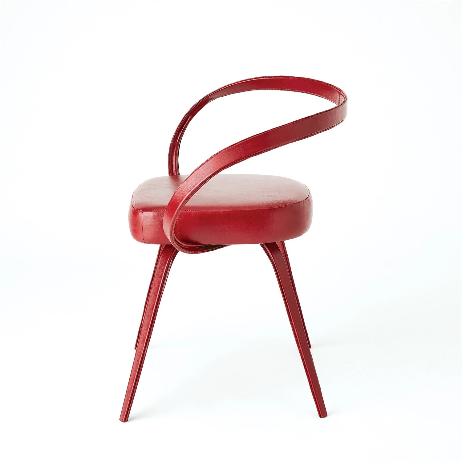 Global Views All Leather Chair - Image 15