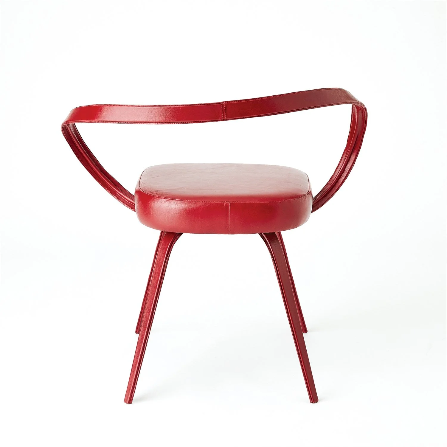Global Views All Leather Chair - Image 16