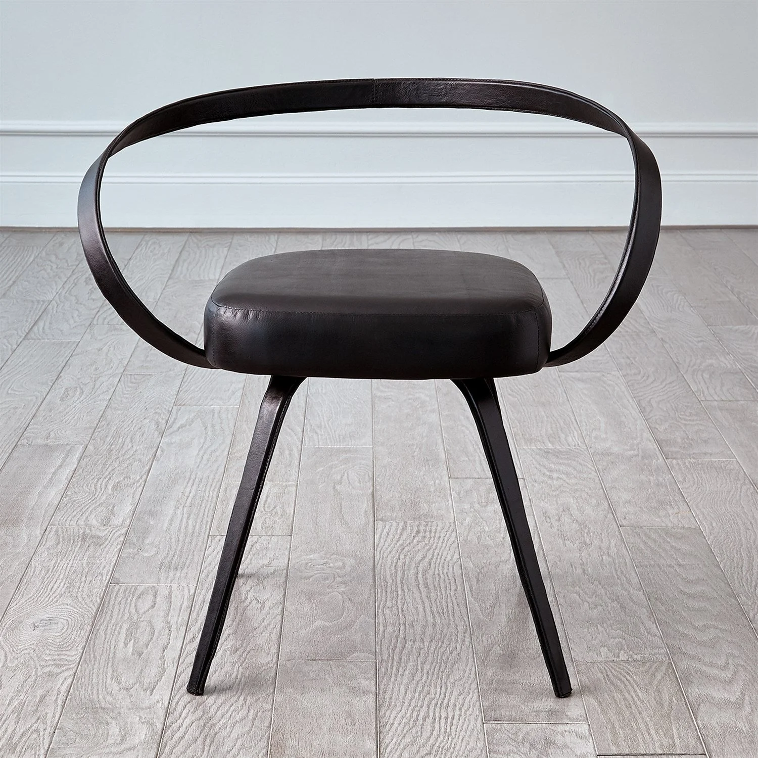 Global Views All Leather Chair - Image 2