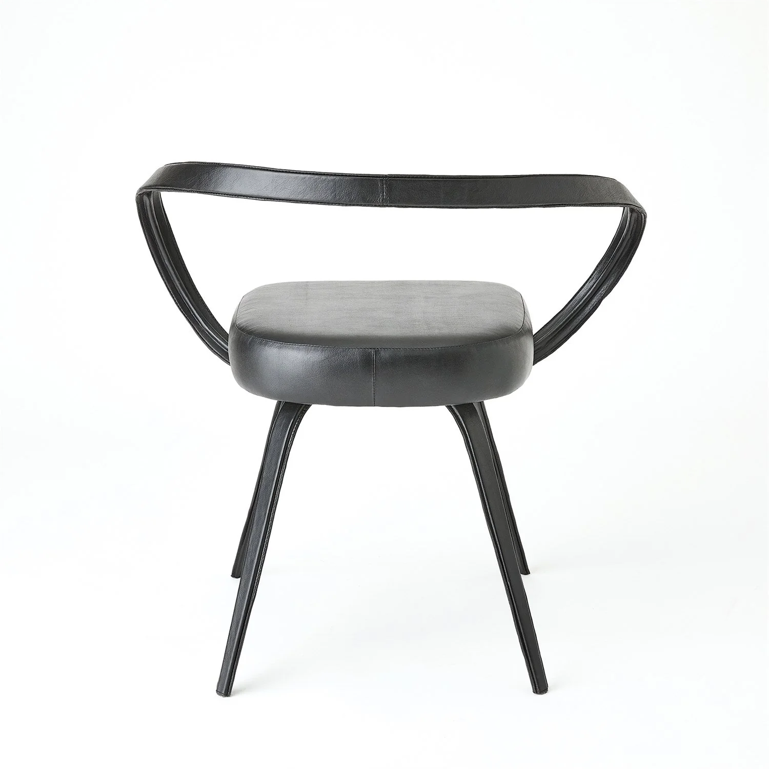 Global Views All Leather Chair - Image 6