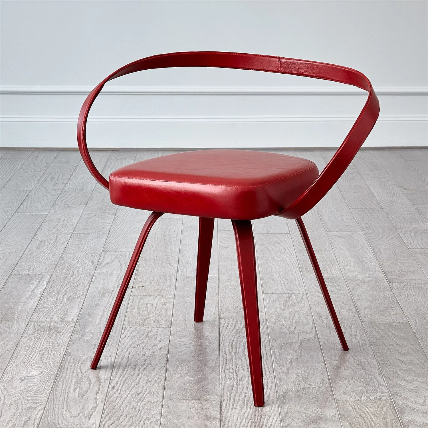 Global Views All Leather Chair - Image 9