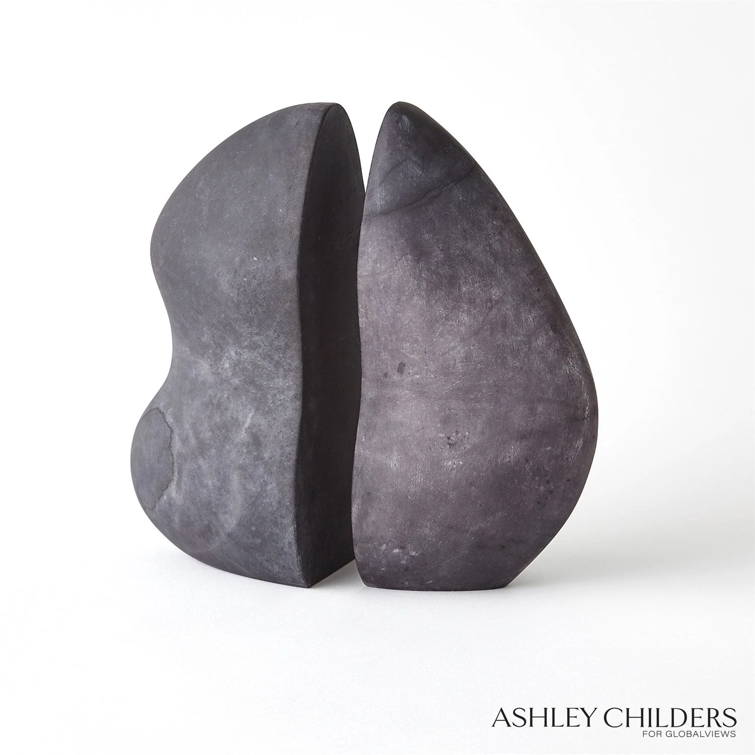 Global Views Amorph Bookends - Set of 2 by Ashley Childers - Image 3