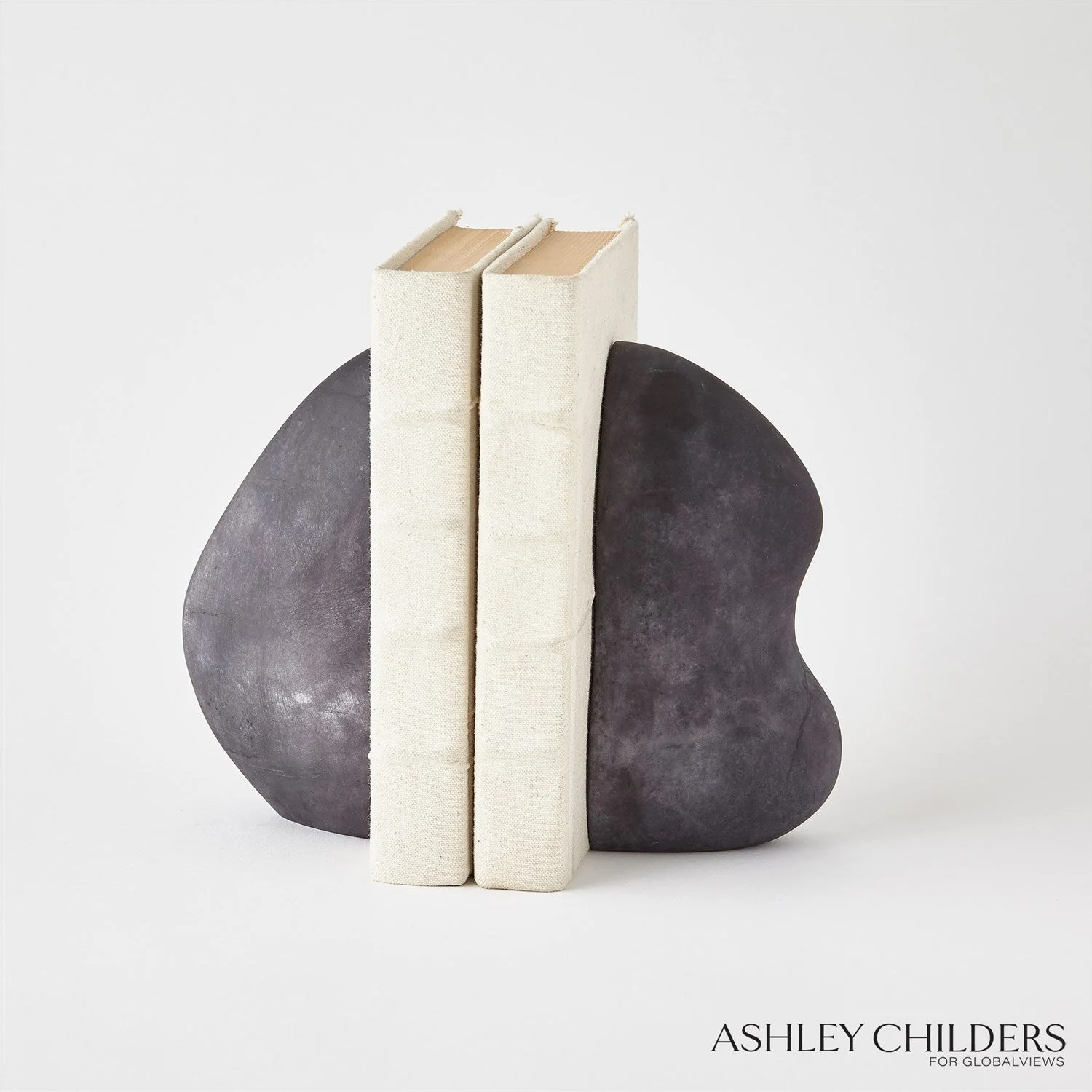 Global Views Amorph Bookends - Set of 2 by Ashley Childers - Image 4