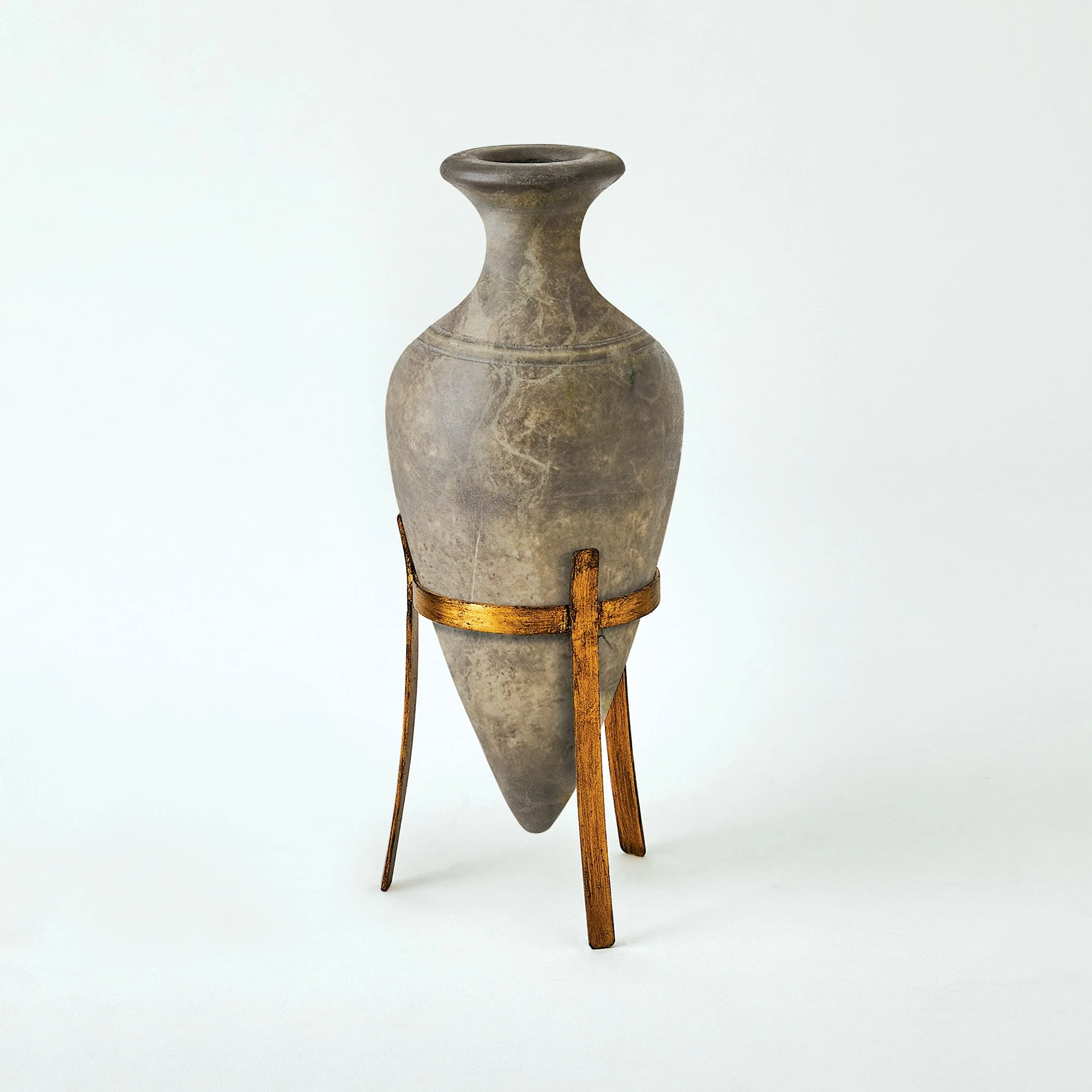 Global Views Amphora Alabaster Vase - Image 10