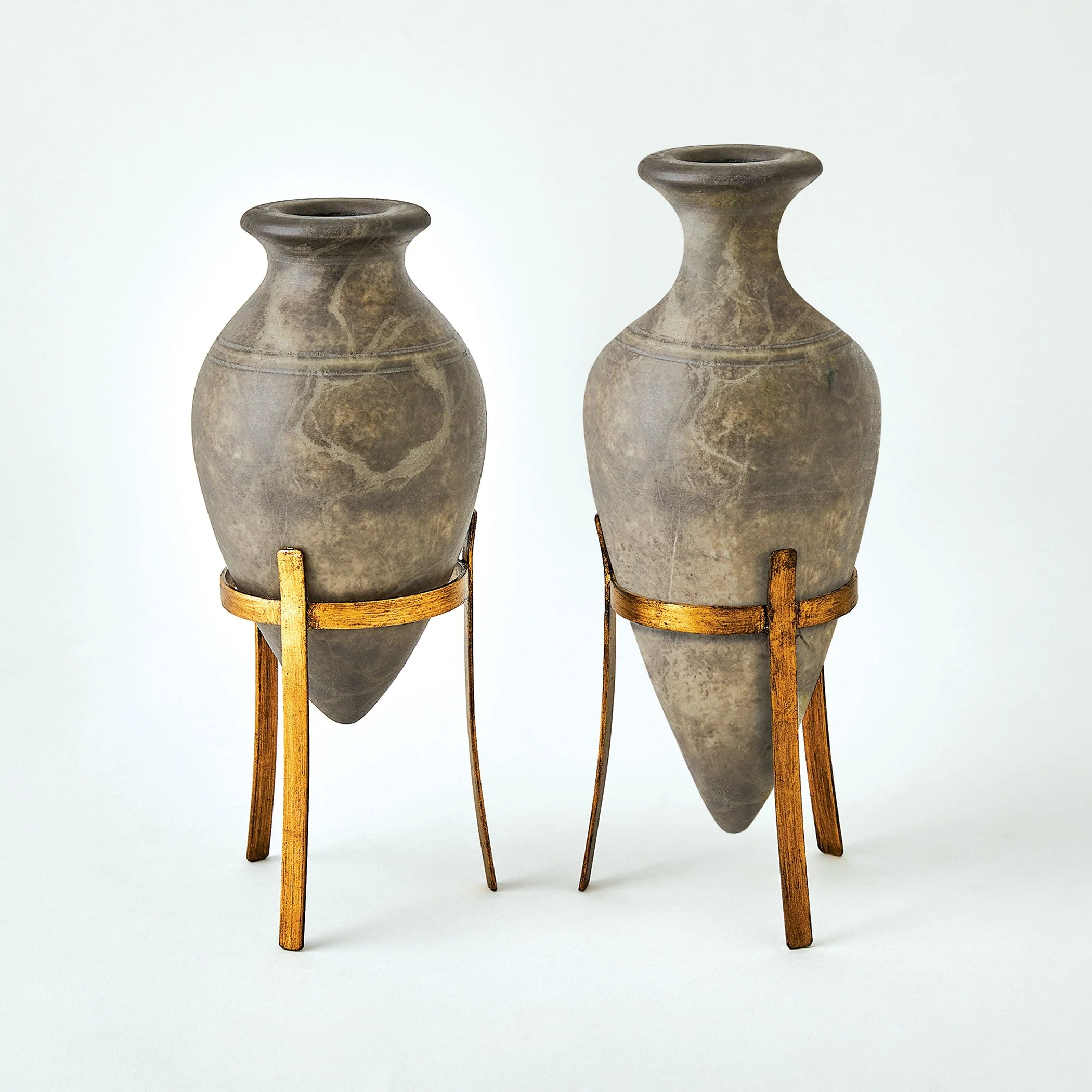 Global Views Amphora Alabaster Vase - Image 11