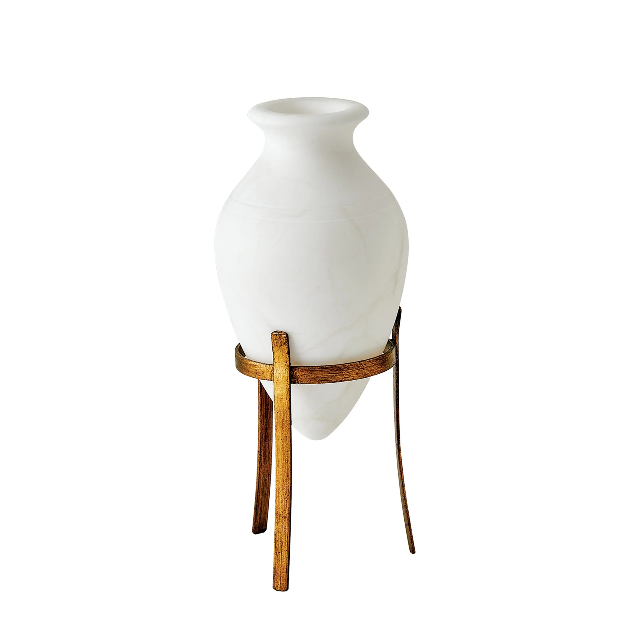 Global Views Amphora Alabaster Vase - Image 5