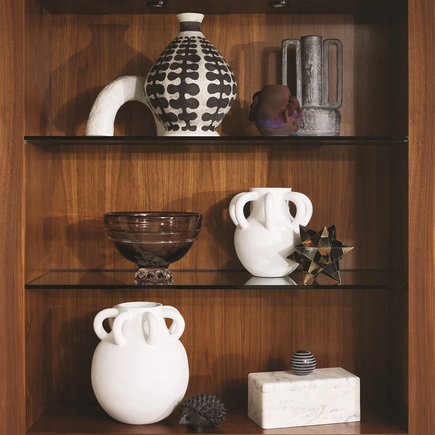 Global Views Amphora Loop Vase - Image 2