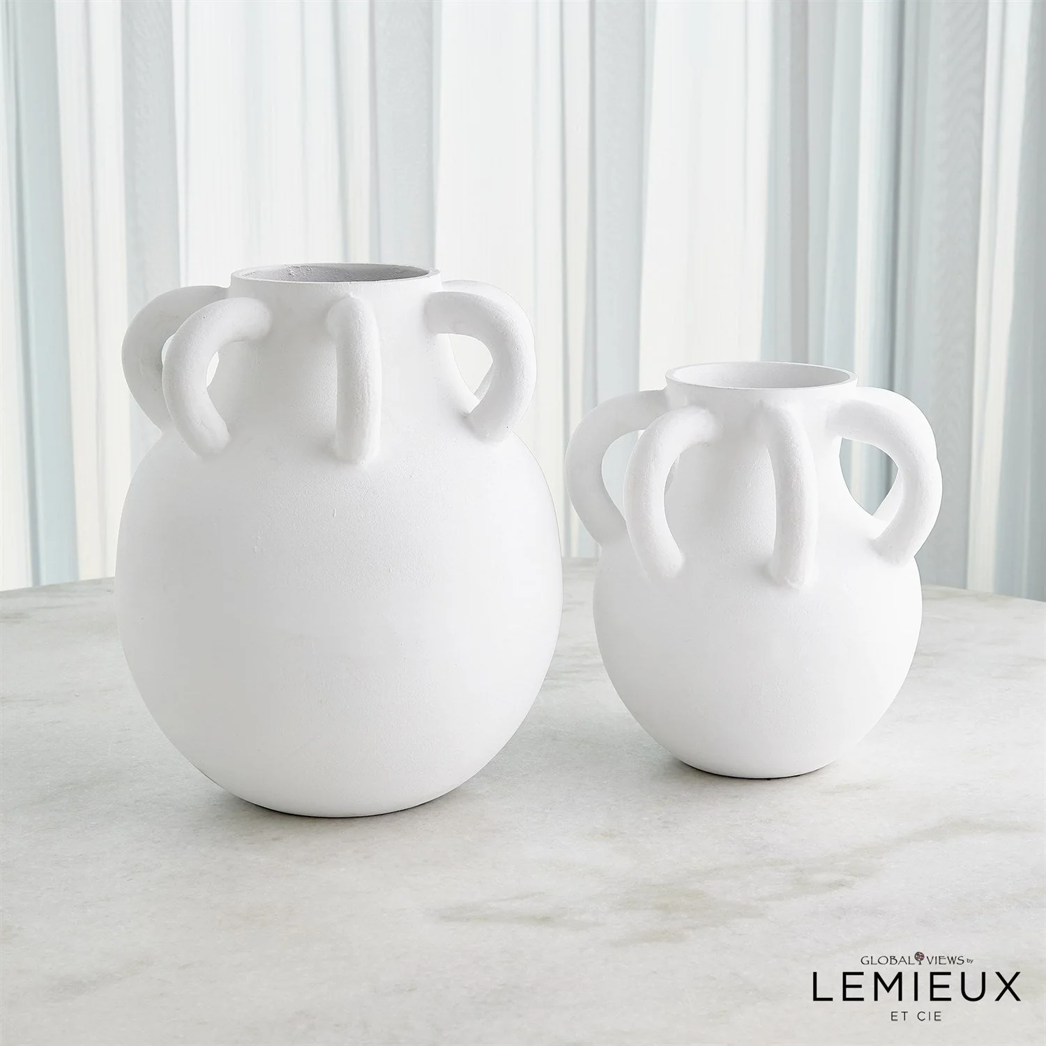 Global Views Amphora Loop Vase - Image 6