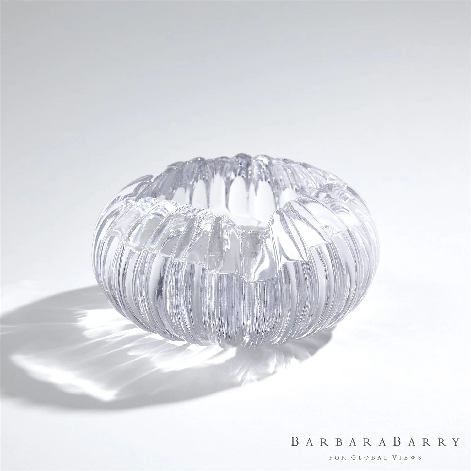 Global Views Anemone Glass Bowl - Image 5