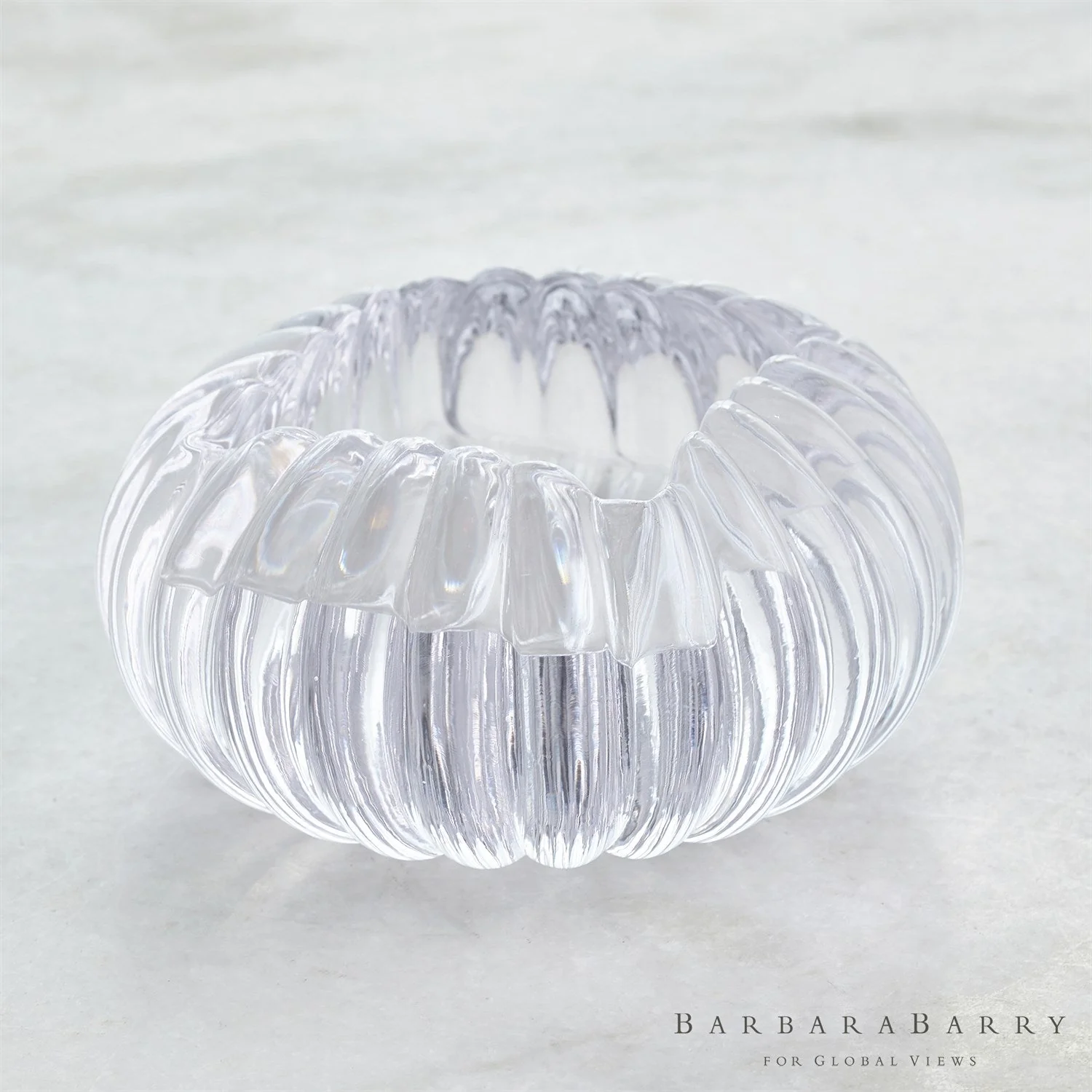 Global Views Anemone Glass Bowl - Image 6