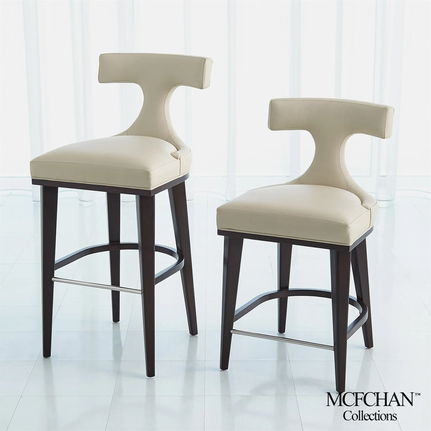 Global Views Anvil Back Counter Stool - Image 2