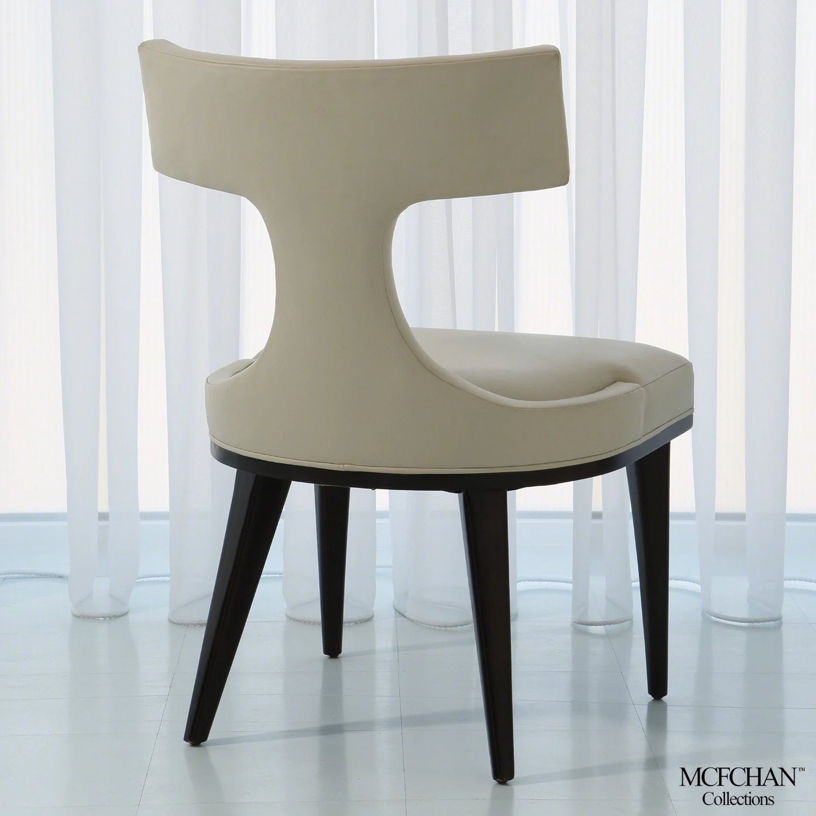 Global Views Anvil Back Dining Chair - Image 4