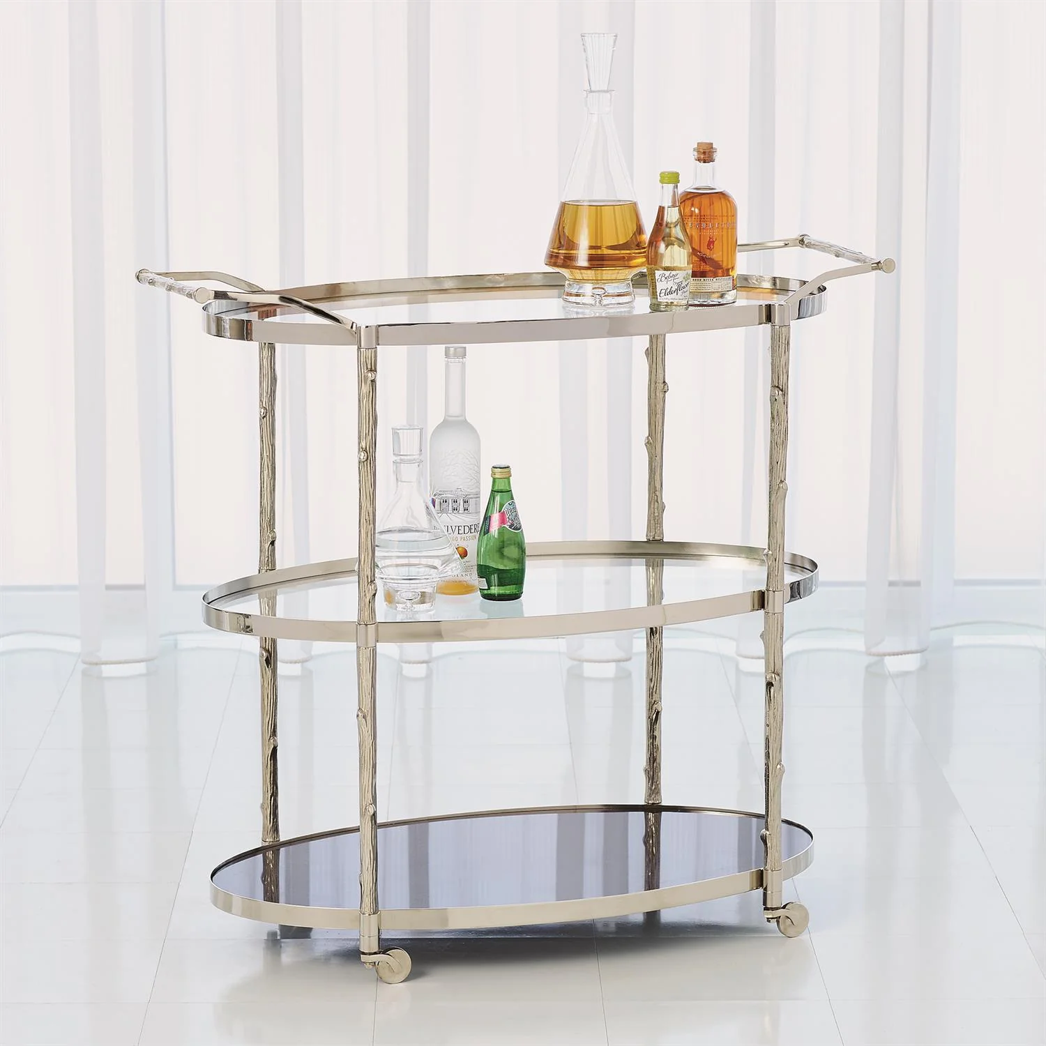 Global Views Arbor Bar Cart - Image 5