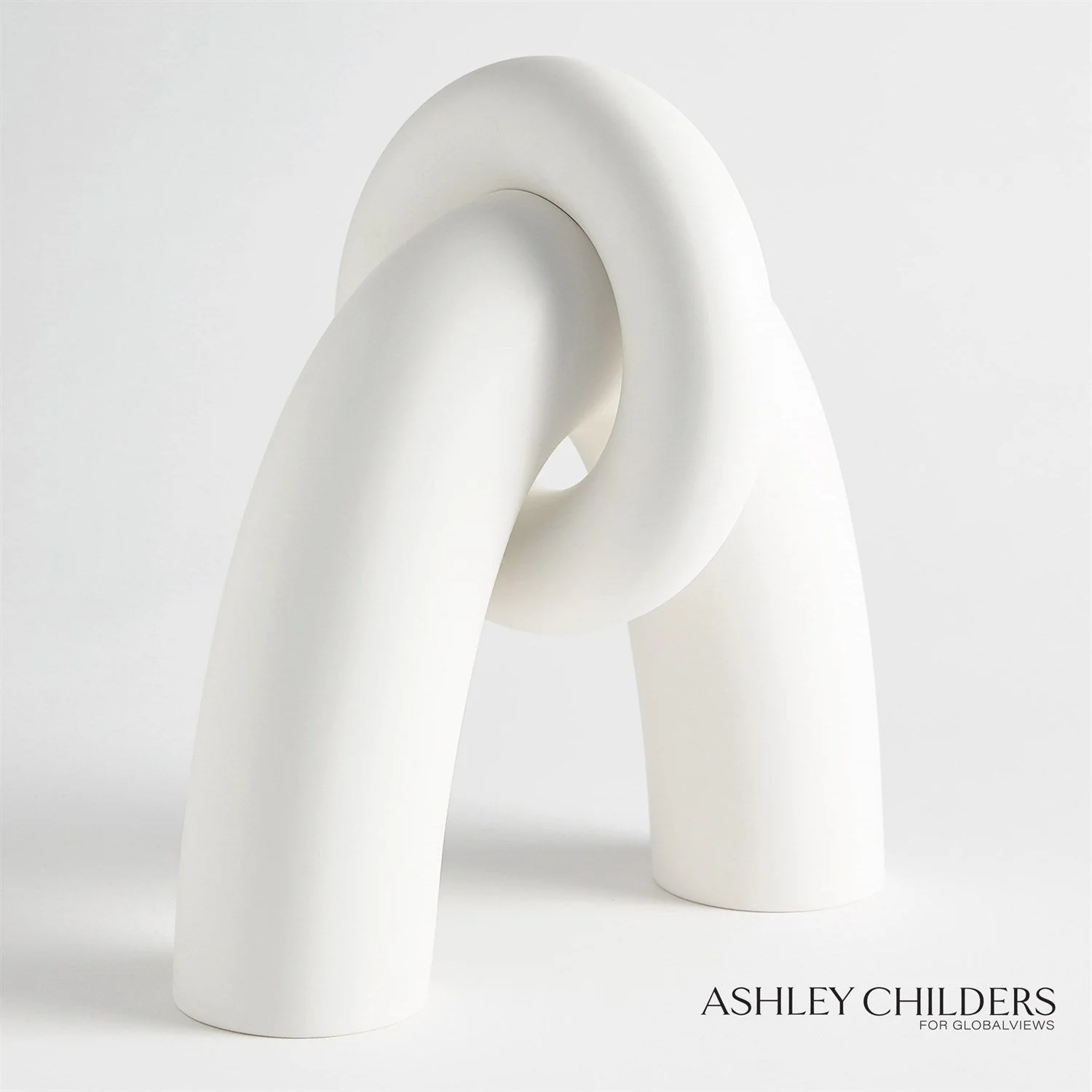 Global Views Arch and Ring Vase by Ashley Childers - Image 4