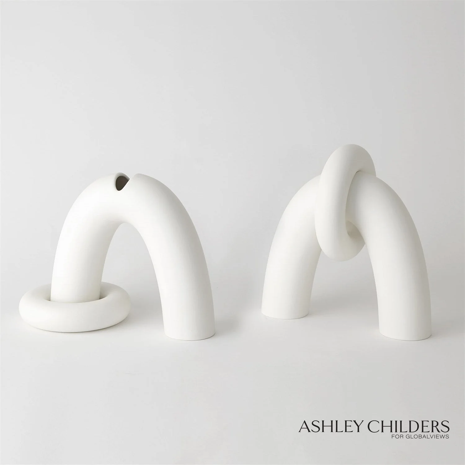 Global Views Arch and Ring Vase by Ashley Childers - Image 6